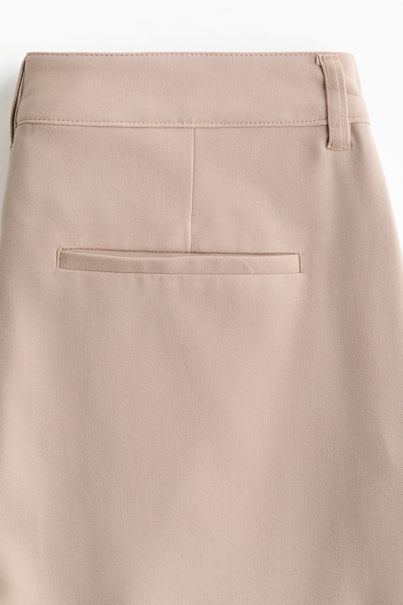 Wide tailored trousers - Light beige - 3