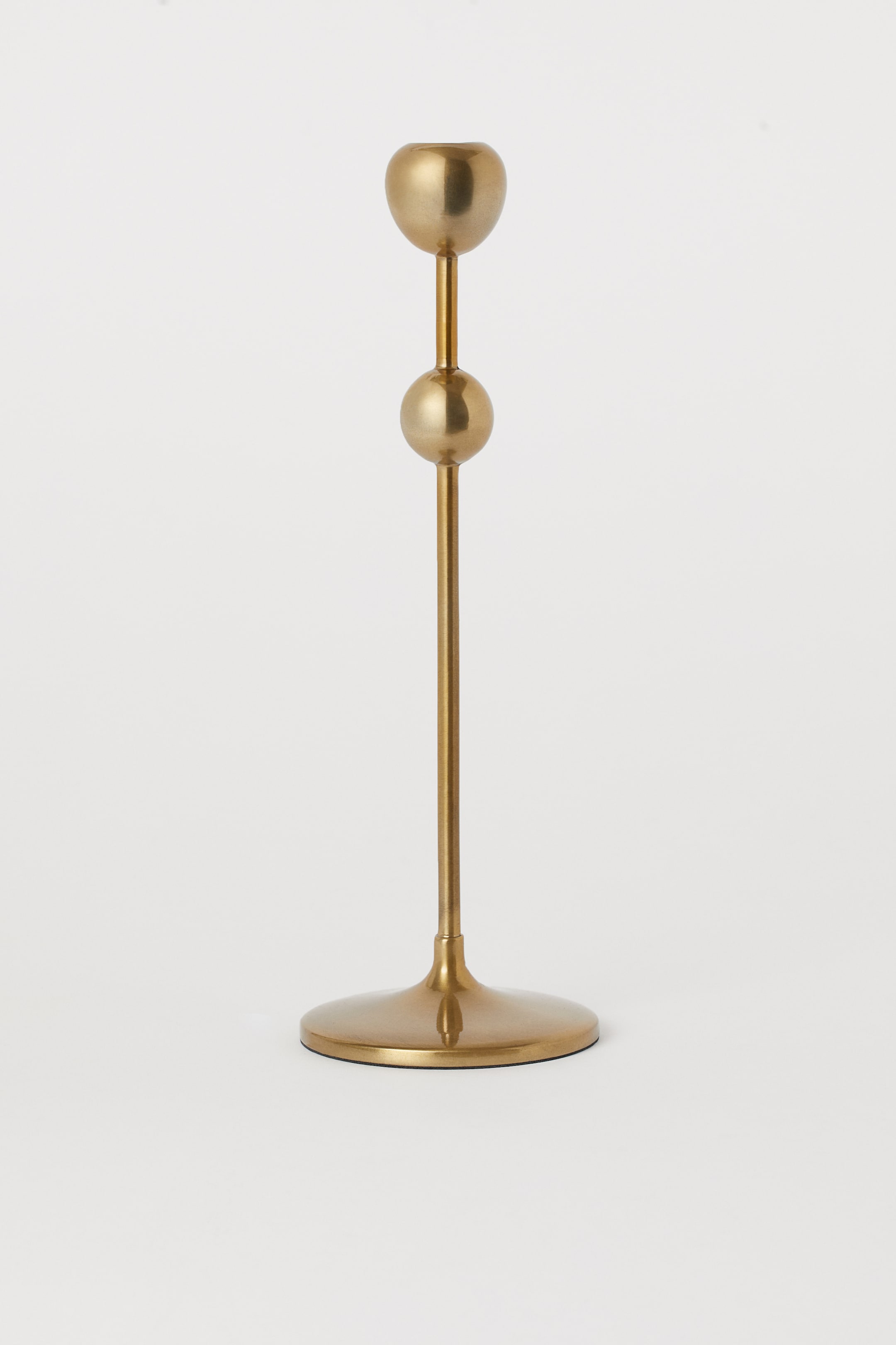 Zobacz większy obraz: Wysoki świecznik z metalu - Złocisty - HOME | H&M PL 1