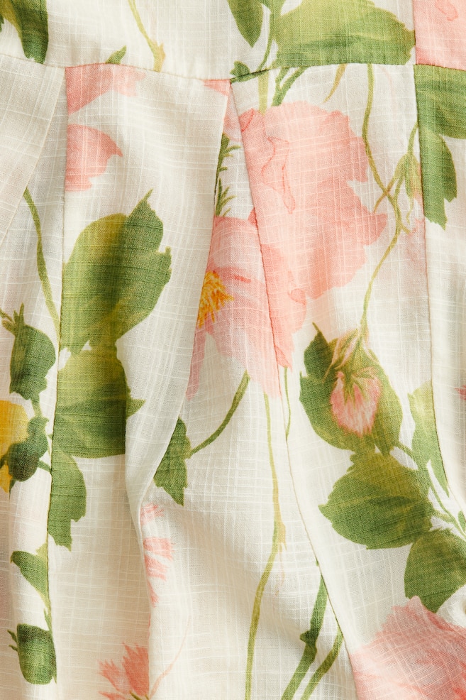 flared skirt dress h&m