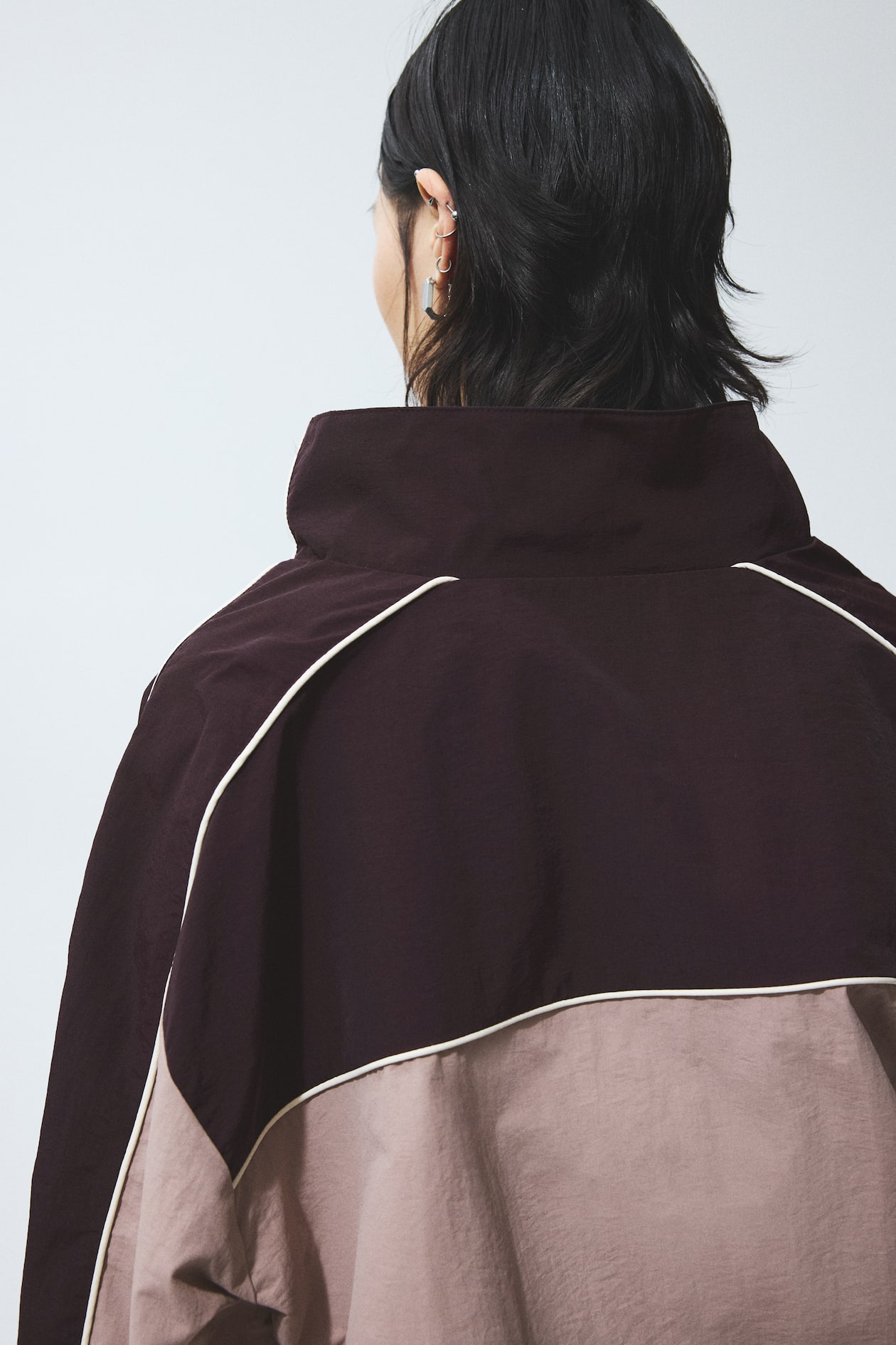 Nylon Track Jacket - image 5
