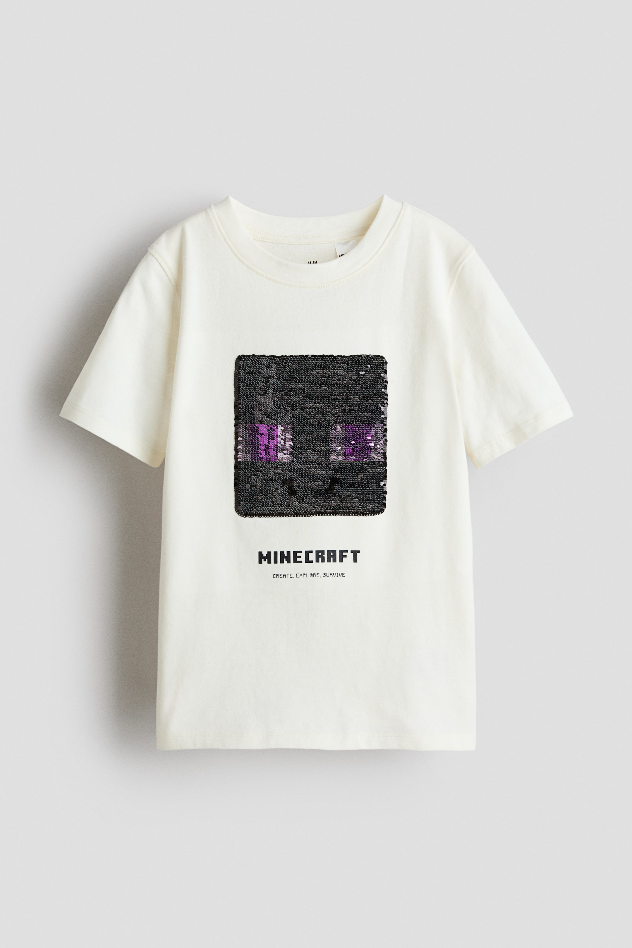 Детские футболки H&M Flip-sequin T-shirt — фото 3