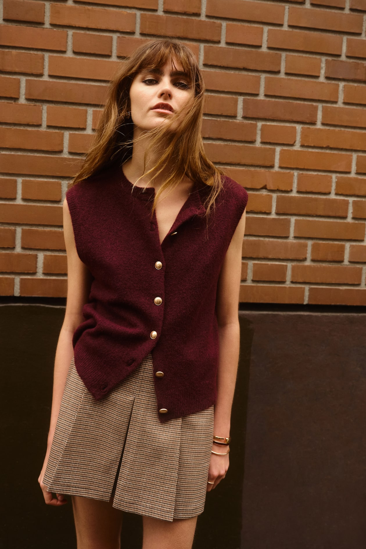 Fine-Knit Vest - image 4