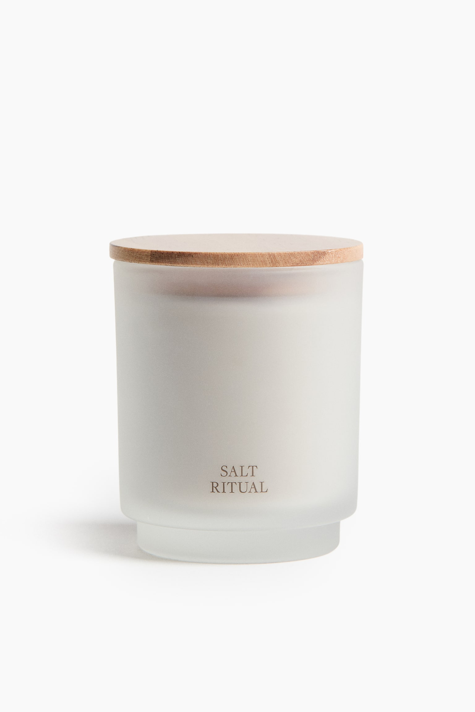 Vela aromática en recipiente de vidrio esmerilado - Salt Ritual/Lavender Mist/Hinoki Woods/Patchouli Field - 1