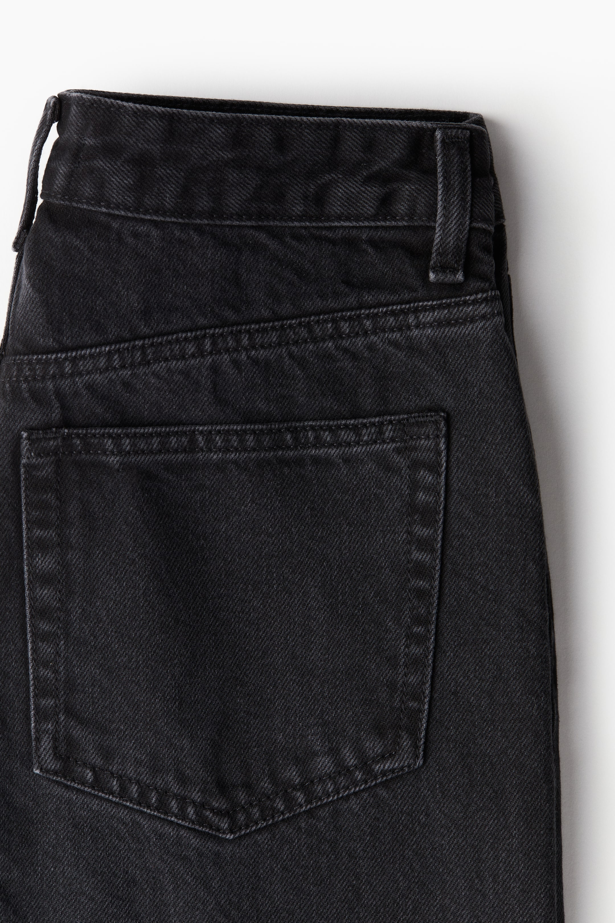 Wide jeans - Dark denim grey - Ladies | H&M GB 7