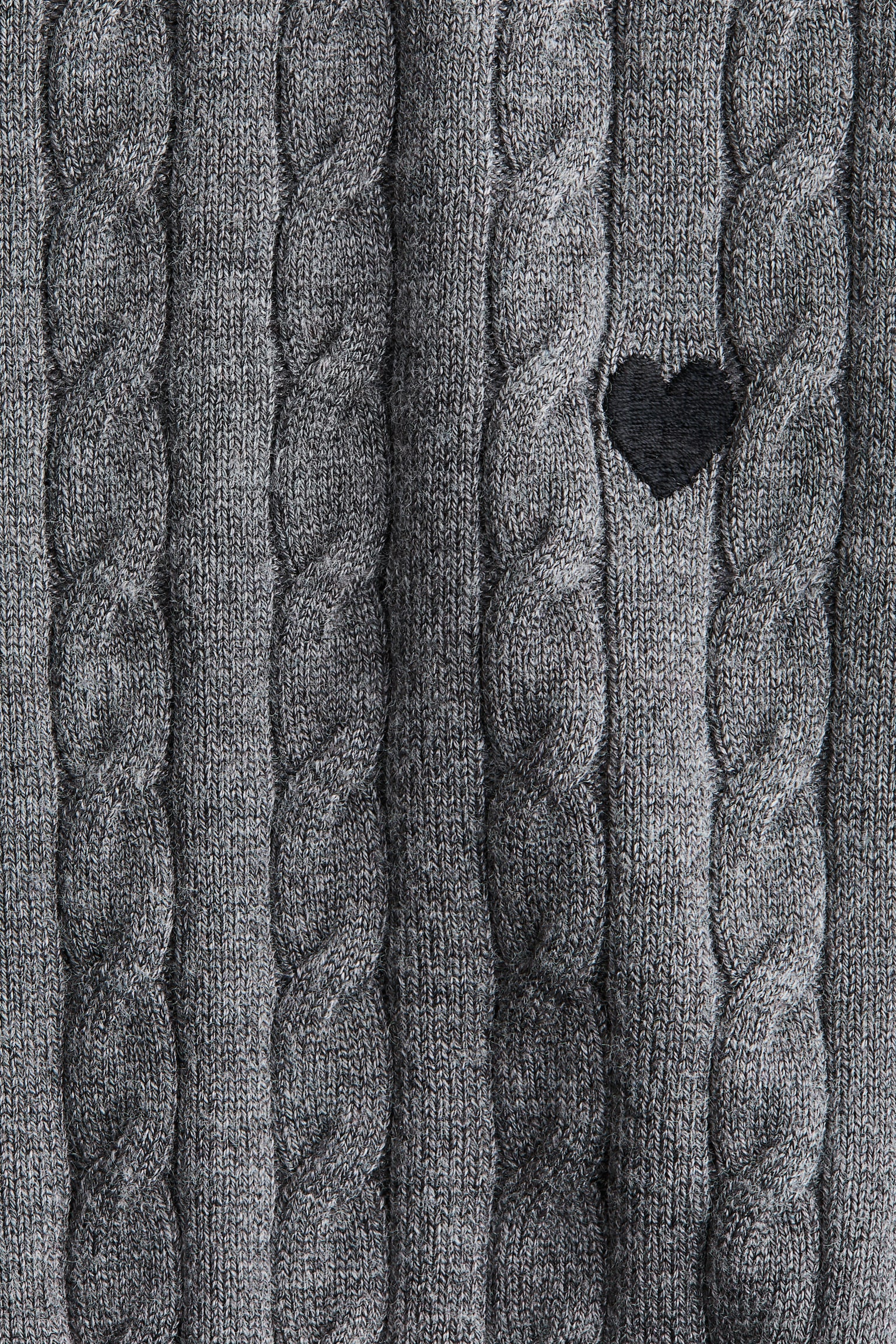 Pulóver s vrkočovým vzorom - Tmavosivá/Biela/Burgundská červená/Námornícka modrá/Svetloružová - 2