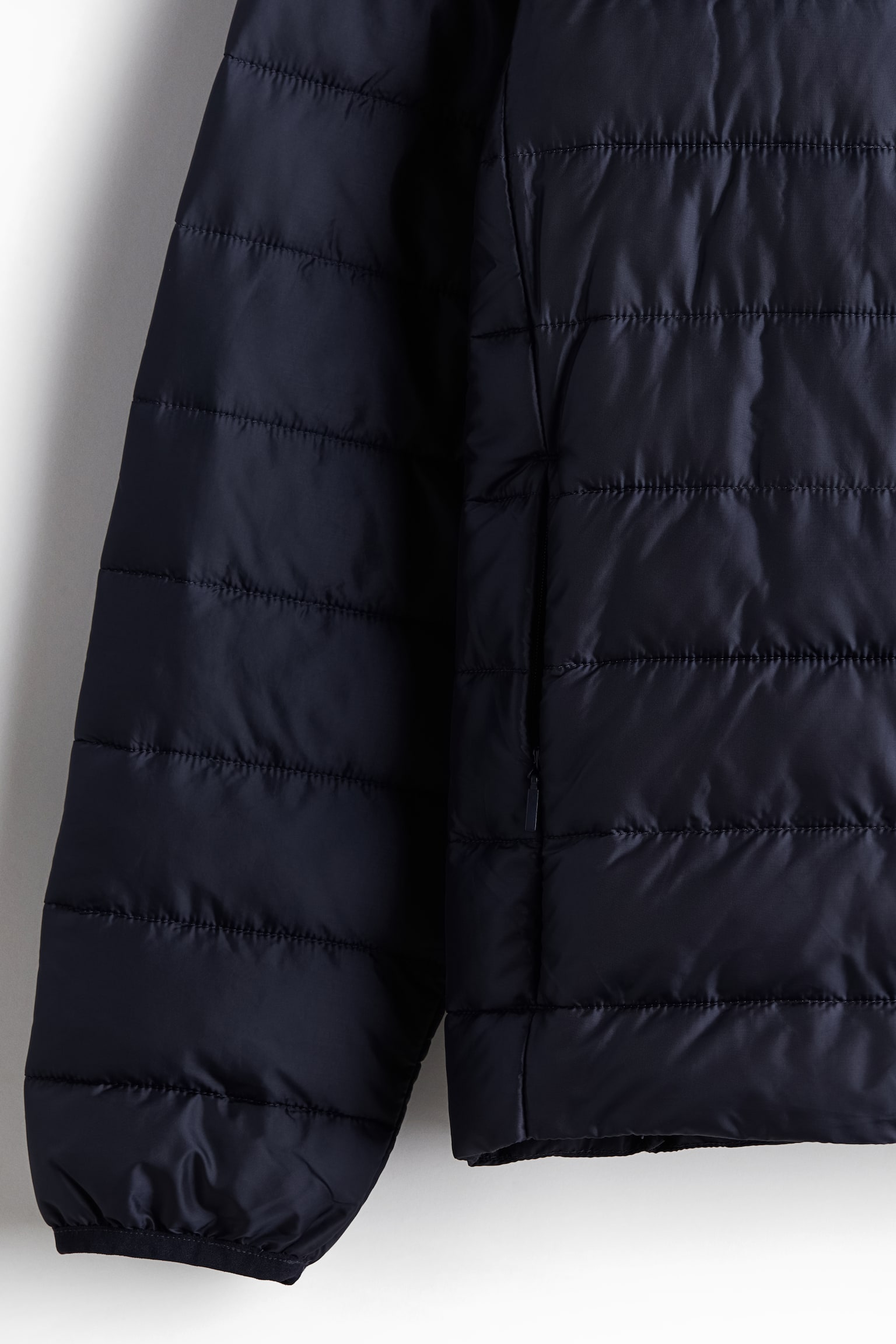 Slim Fit Lightweight puffer jacket - Navy blue/Black - 5