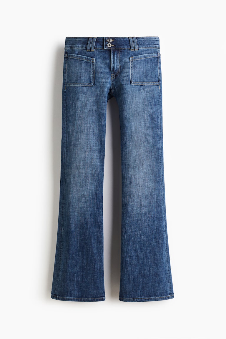 Flared Low Jeans