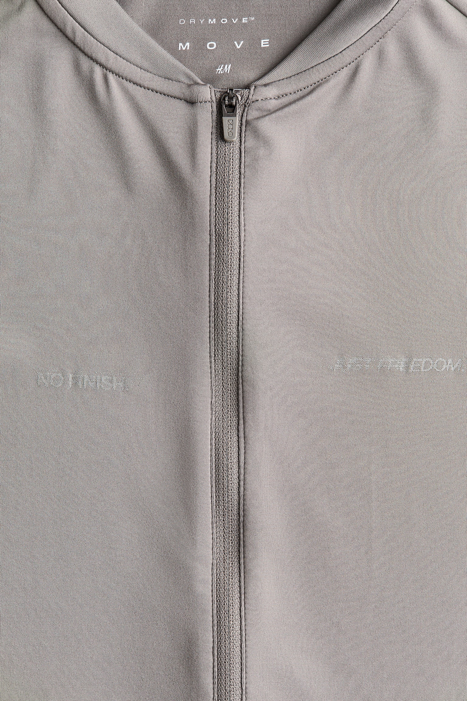Radler-T-Shirt mit DryMove™ in Muscle Fit-Grau - 5