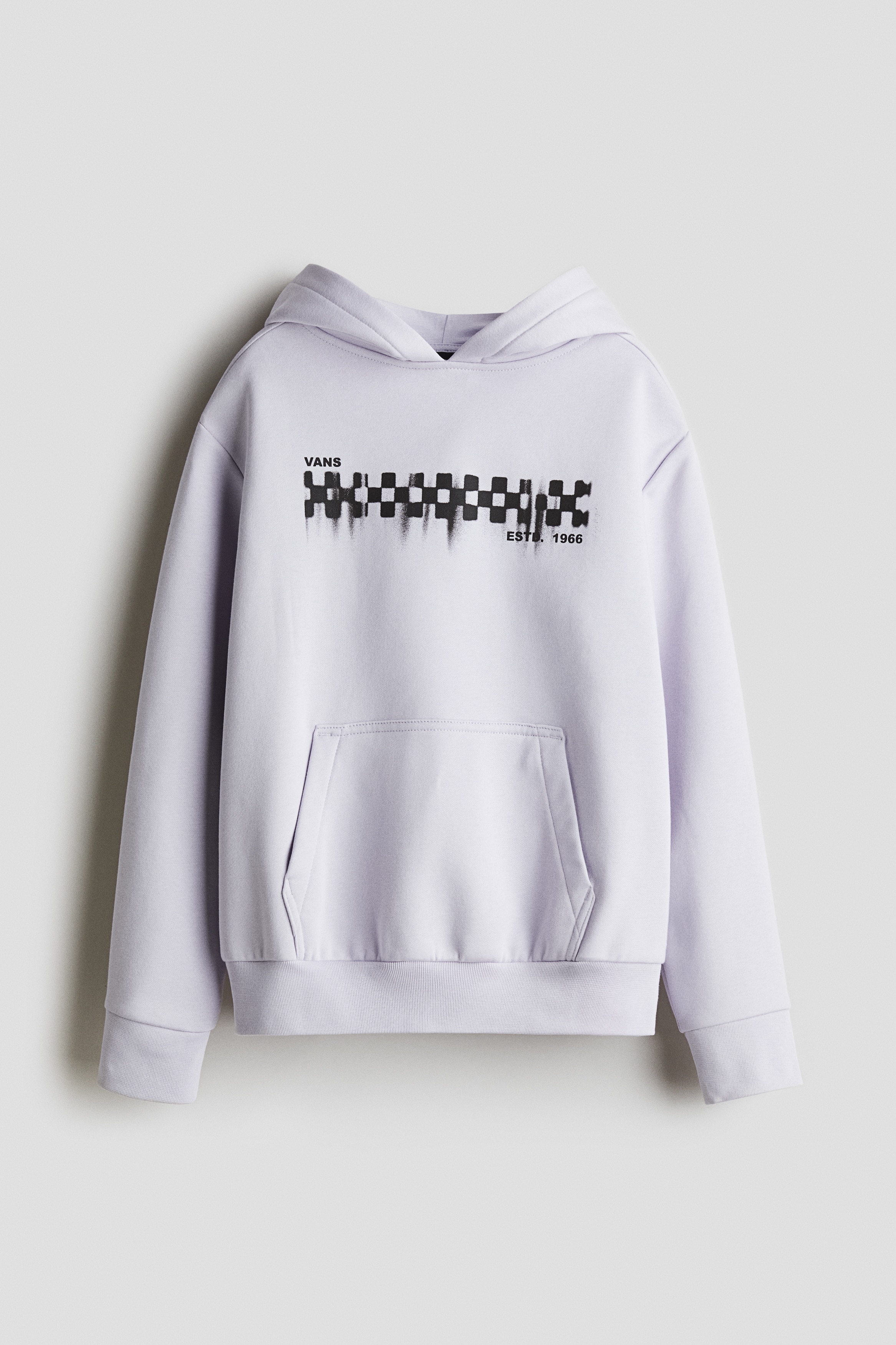 Flicka - Evening Haze Checkered Drip Hoodie - Size: 146/152  - H&M