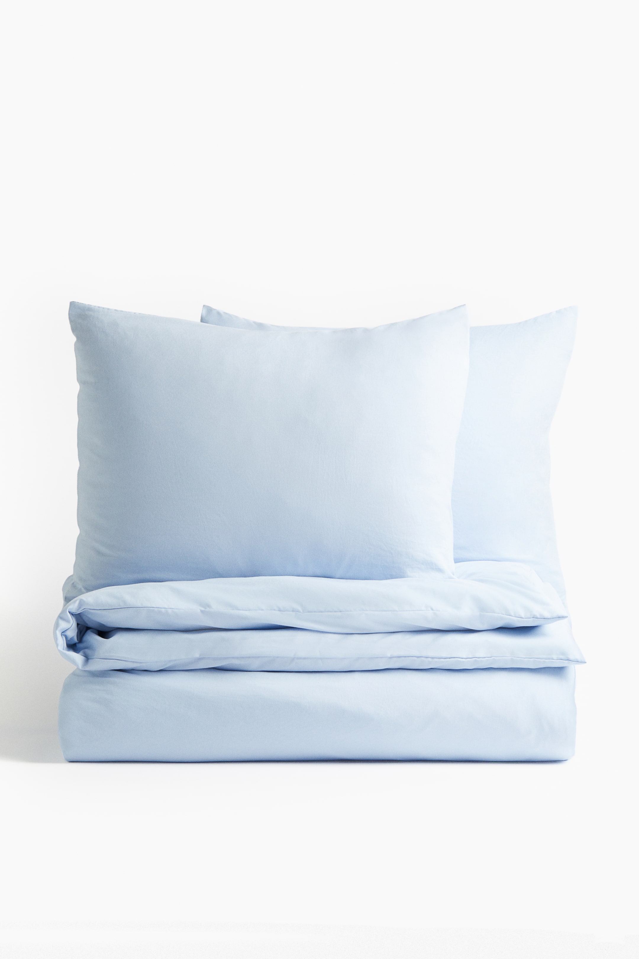 View larger image: Double/king duvet cover set - Light blue - Home All | H&M GB 1