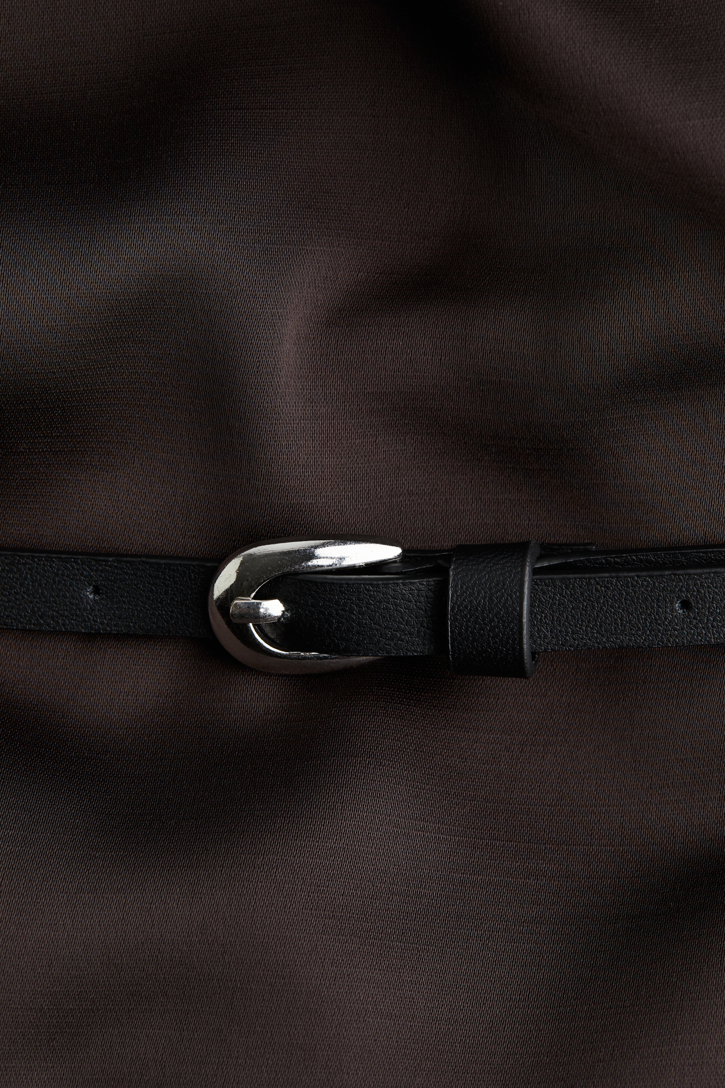 Belted shift dress