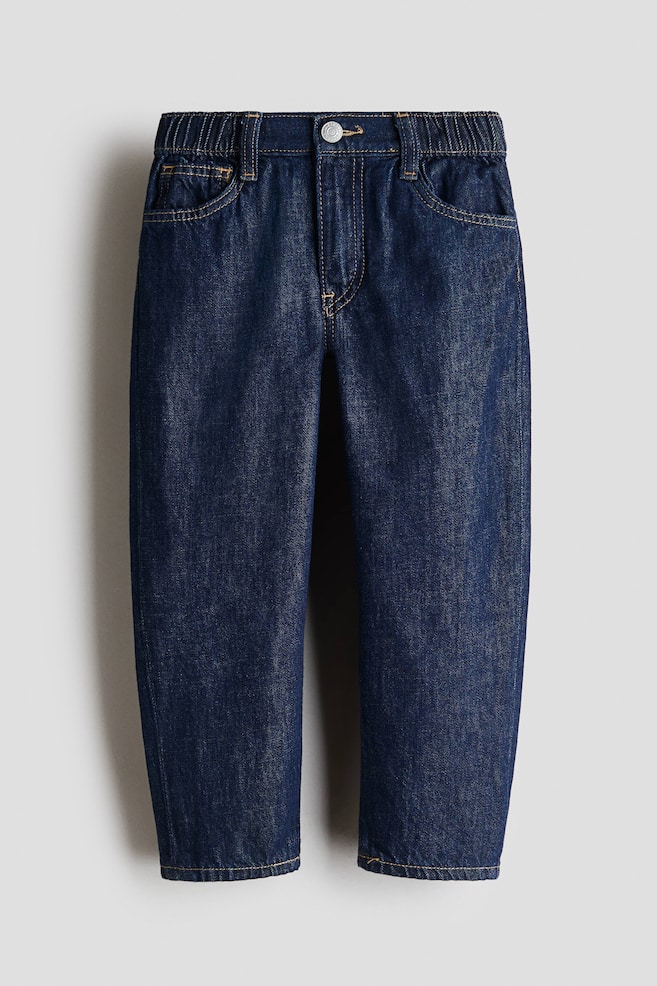 Loose Fit Jeans - Dark denim blue/Dark denim blue/Light denim gray/Denim blue/Light denim blue/Dark denim blue/Light denim blue/Dark denim blue/Denim blue/Dark gray/Dark denim blue - 1