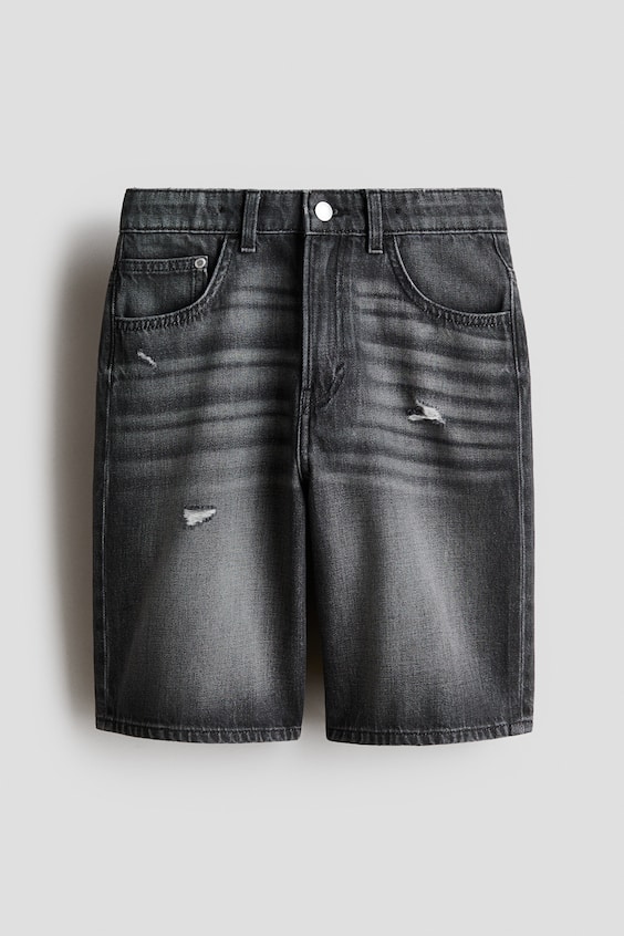 Детские шорты H&M Baggy-Fit Denim Shorts