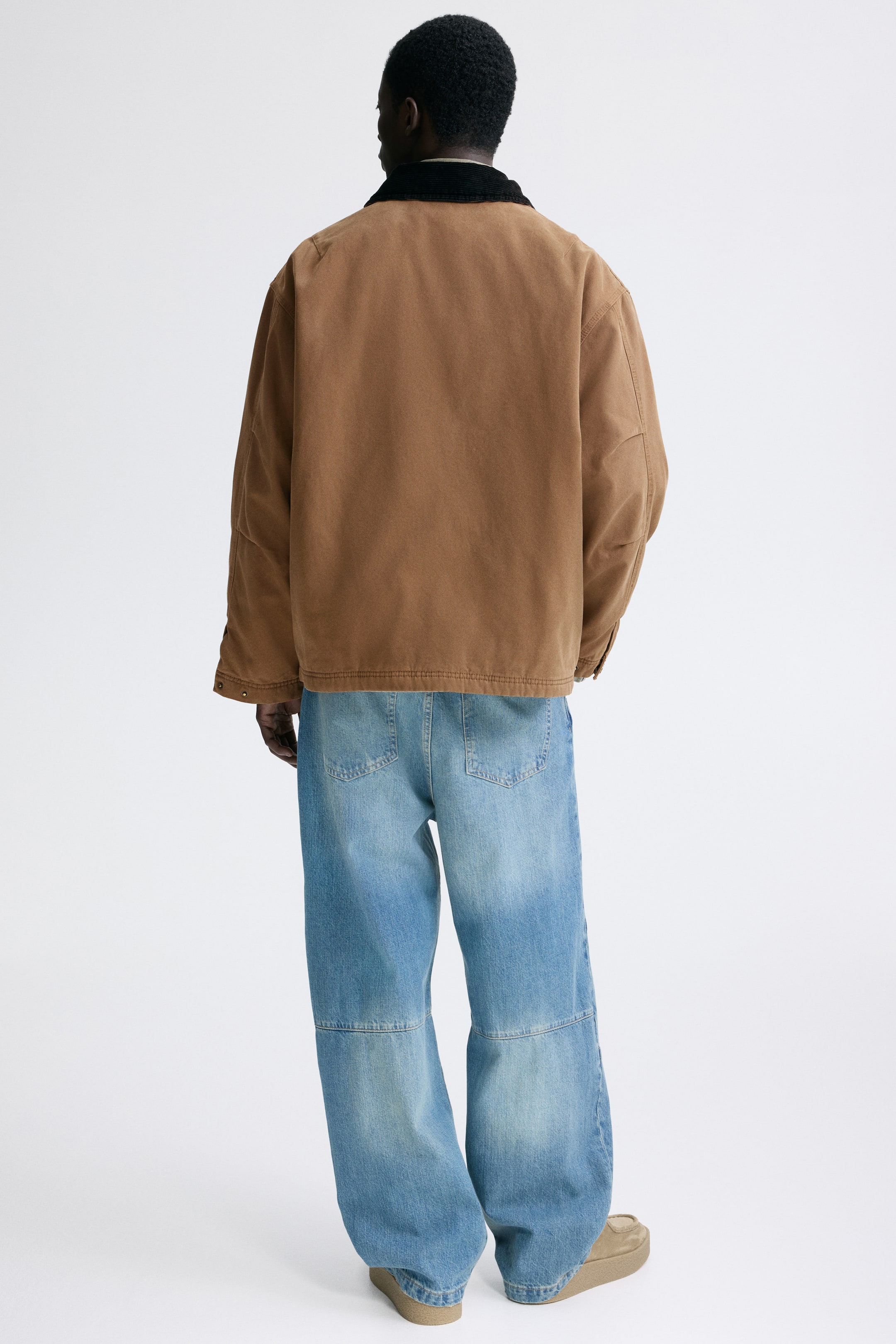 Ampliar la imagen: Chamarra Workwear - Beige oscuro - Men | H&M MX 5