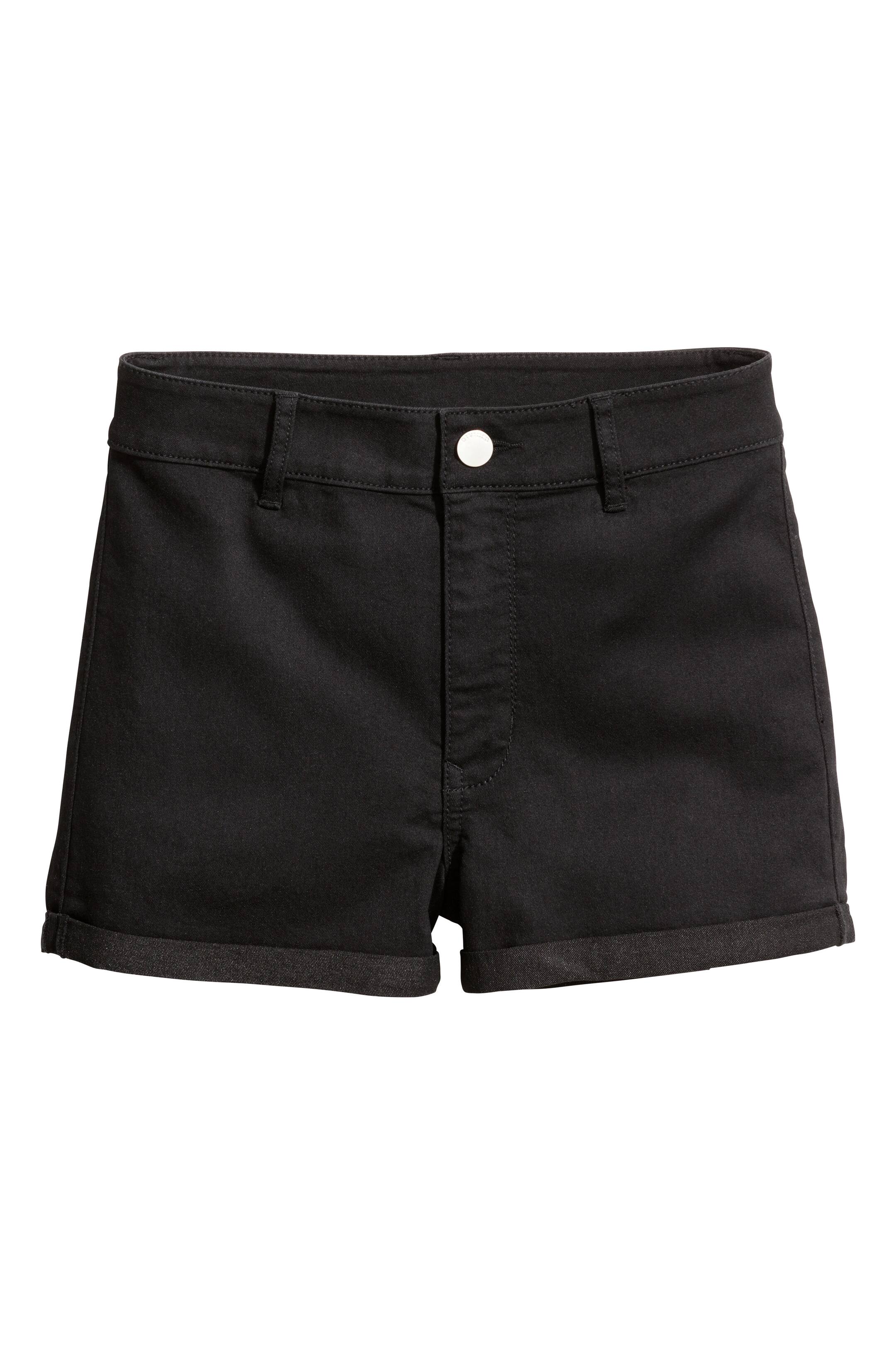 View larger image: Shorts High waist - Black - Ladies | H&M GB 1