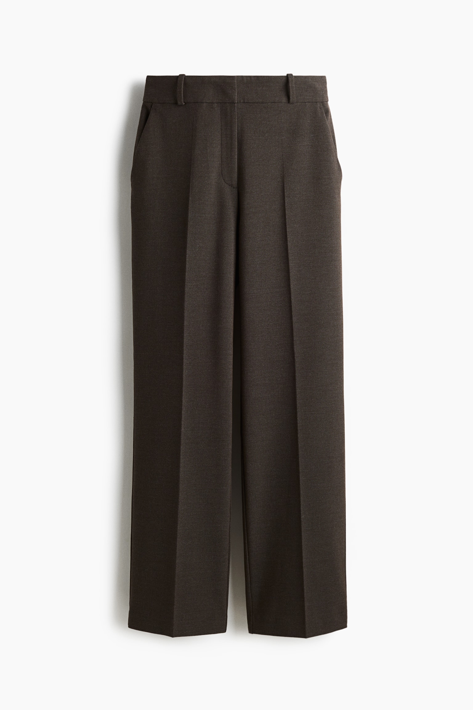 Женские брюки H&M Dress Pants, цвет: Тёмный коричневый — фото 1