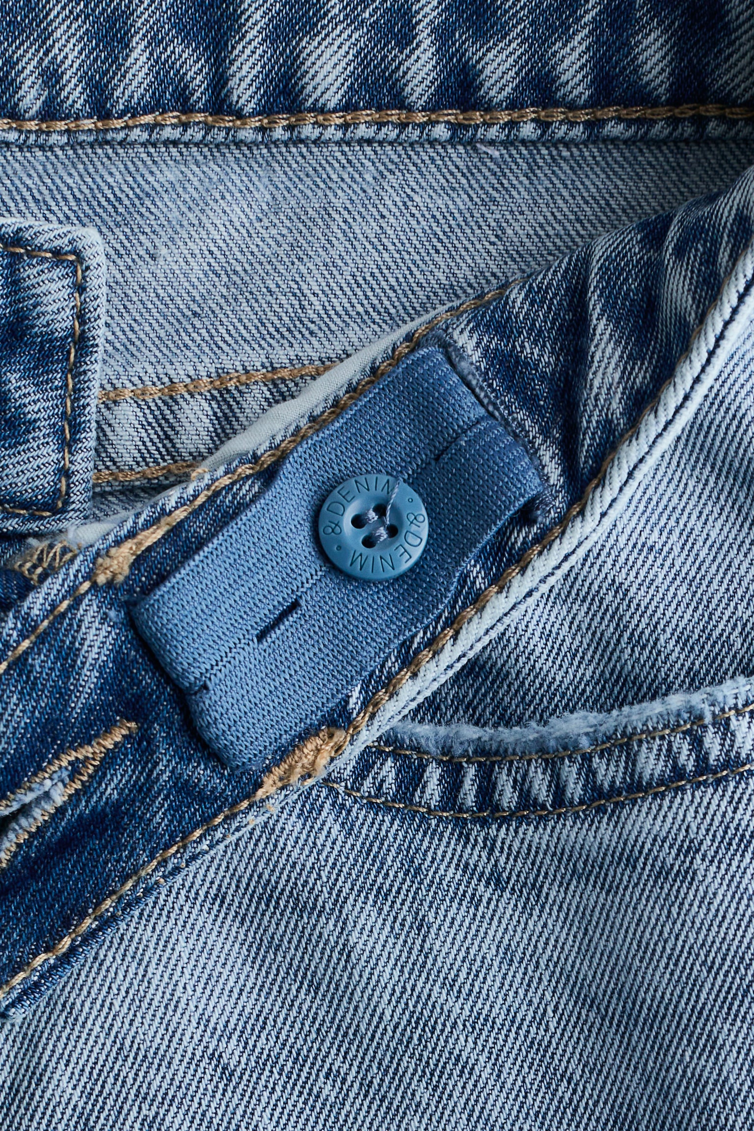 Straight Leg Jeans - Helles Denimblau/Helles Denimblau/Helles Denimblau/Denimblau - 6