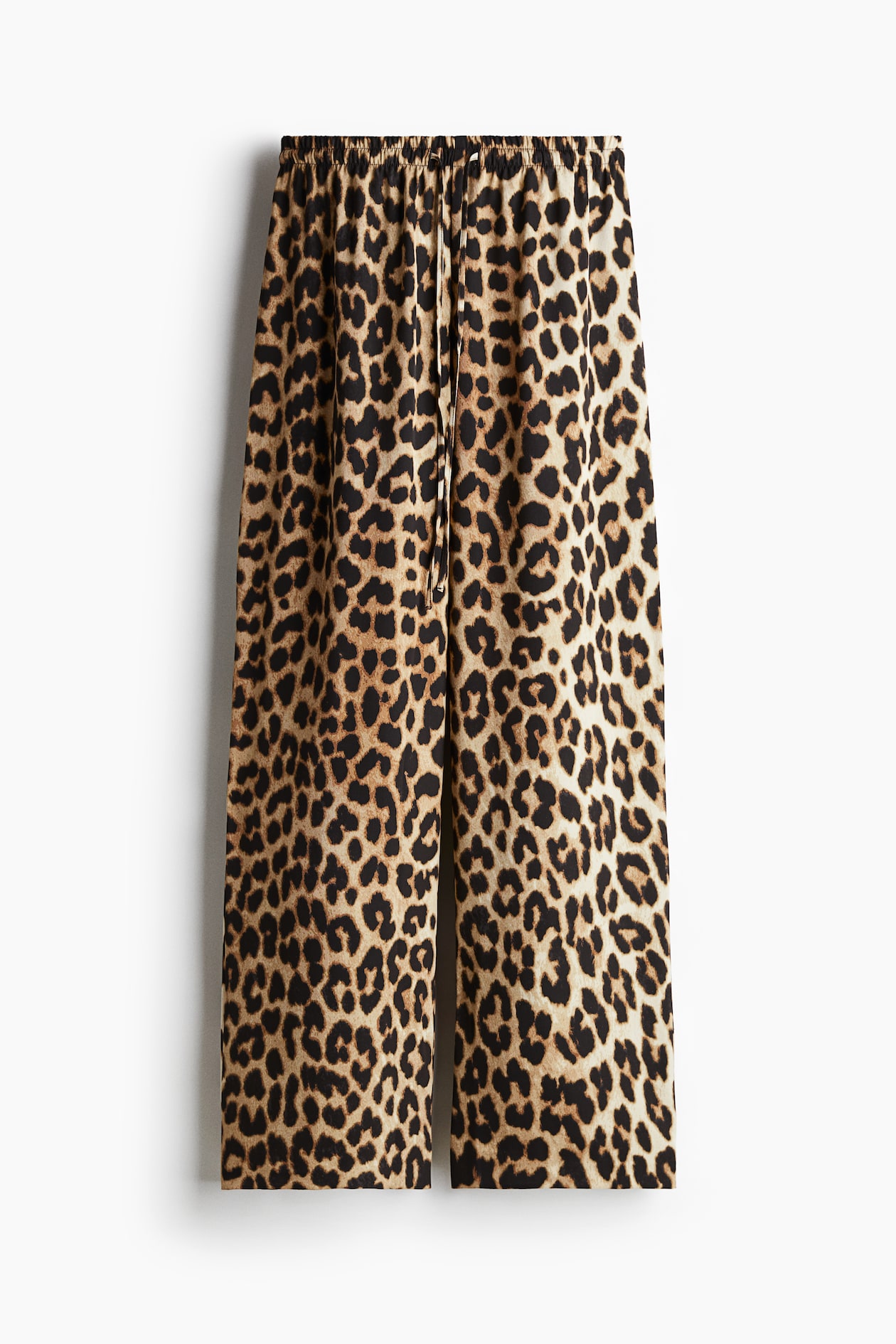 H&M ® Monochrome Animal Print Flare Pants