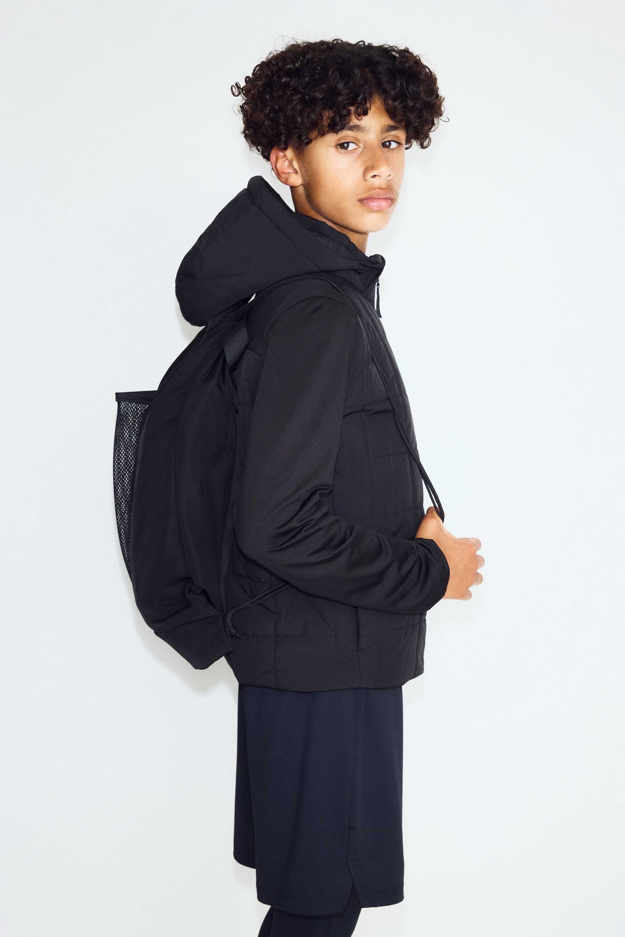 Детские куртки H&M Padded Hybrid Jacket with ThermoMove™ — фото 6