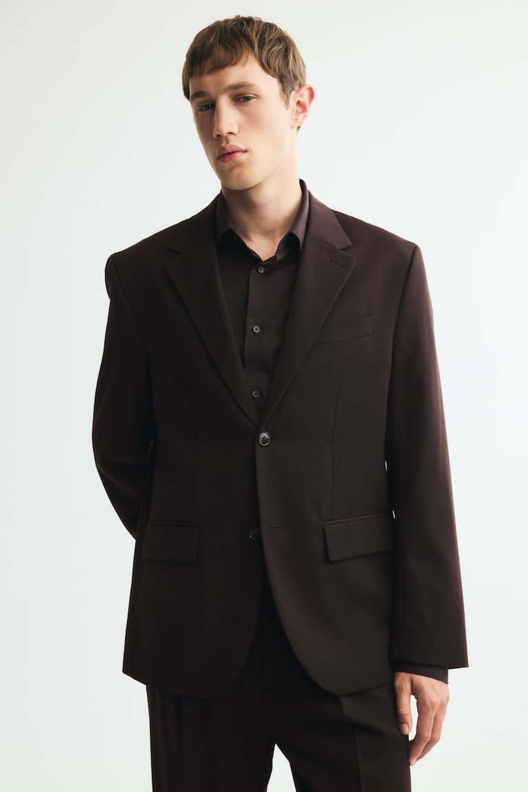 Svečani sako od mešavine vune Relaxed Fit