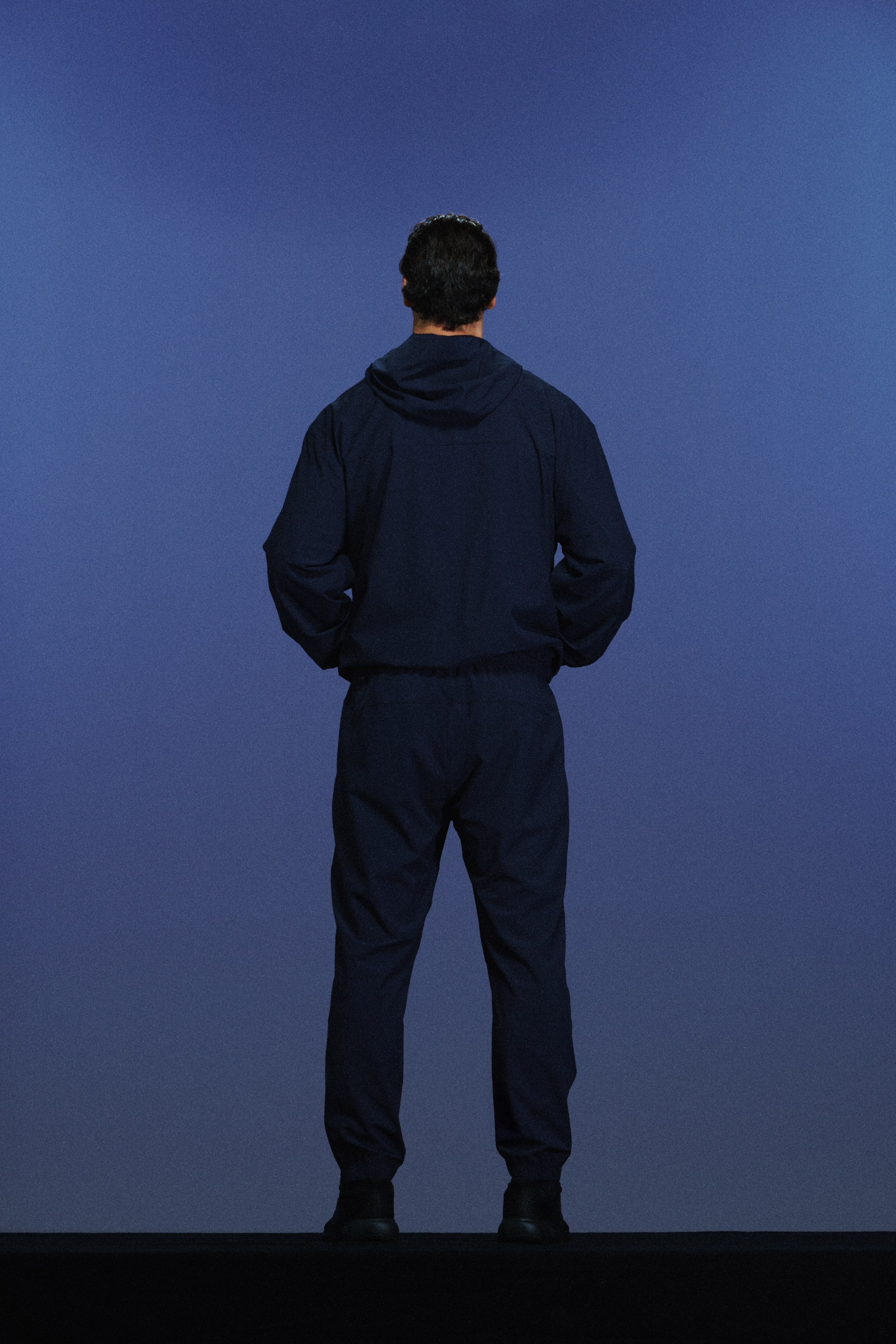 View larger image: Loose Fit sports jacket with DryMove™ - Dark navy blue - Men | H&M 2