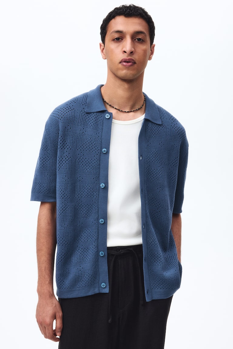 Pletena košulja Regular Fit