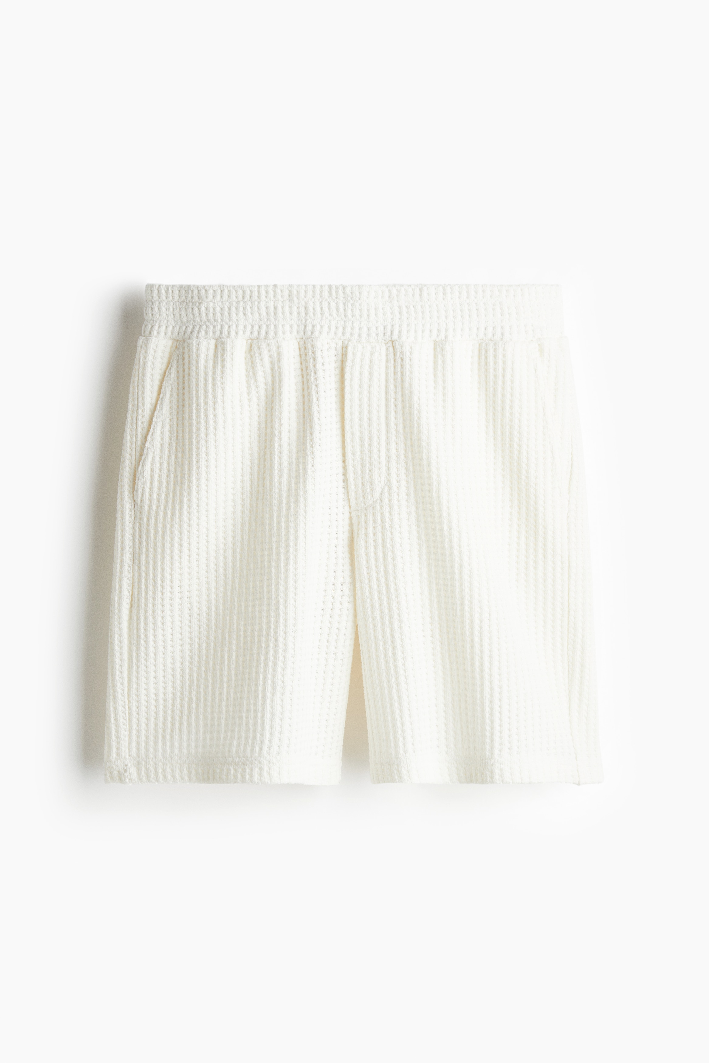 Relaxed Fit Shorts - White/Khaki green