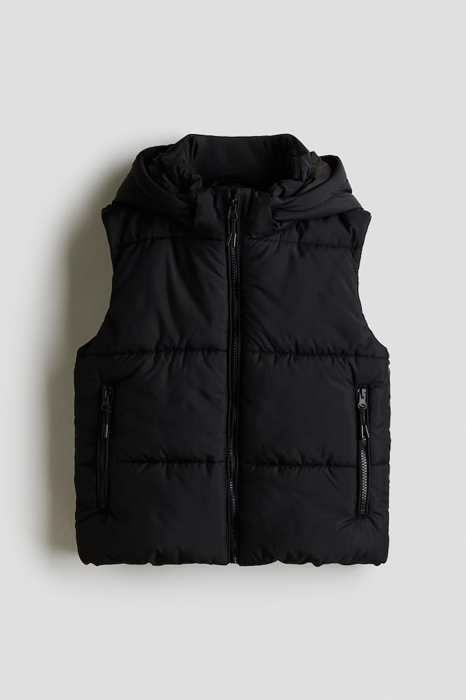 Puffer gilet - Black - 1