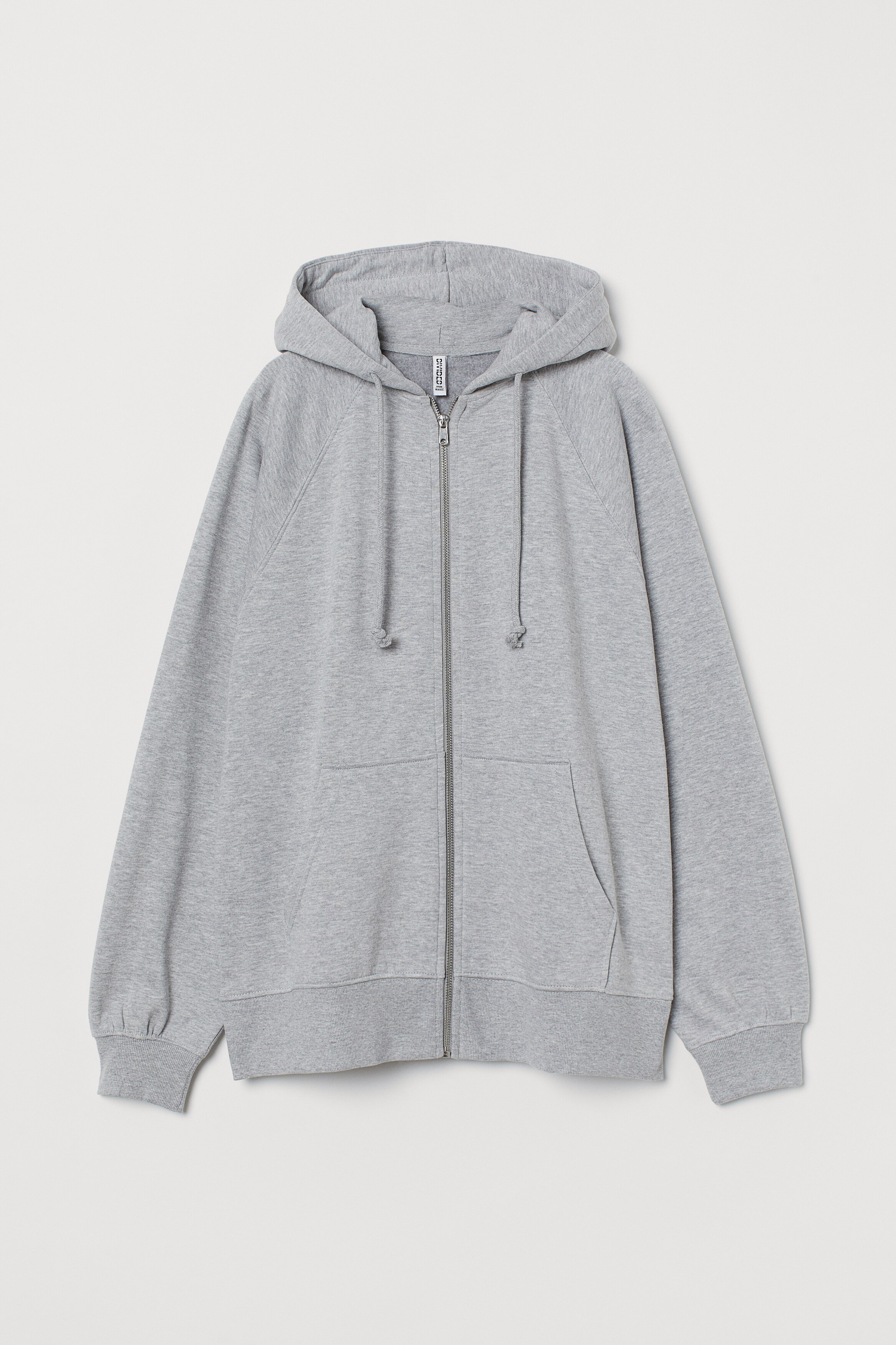 Oversize Zip Up Hoodie - Light beige - Ladies | H&M AU