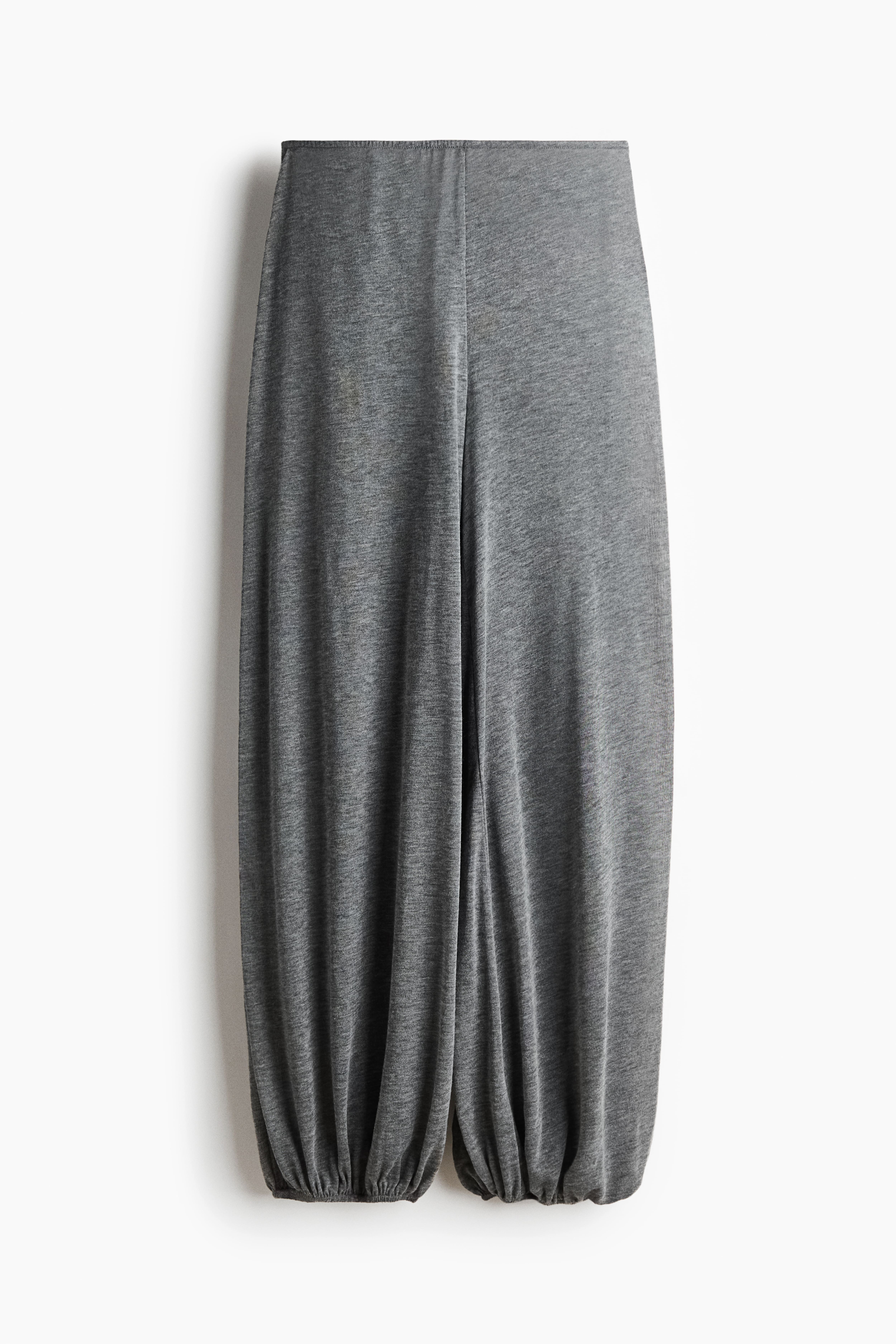 Knit Balloon-Leg Pants