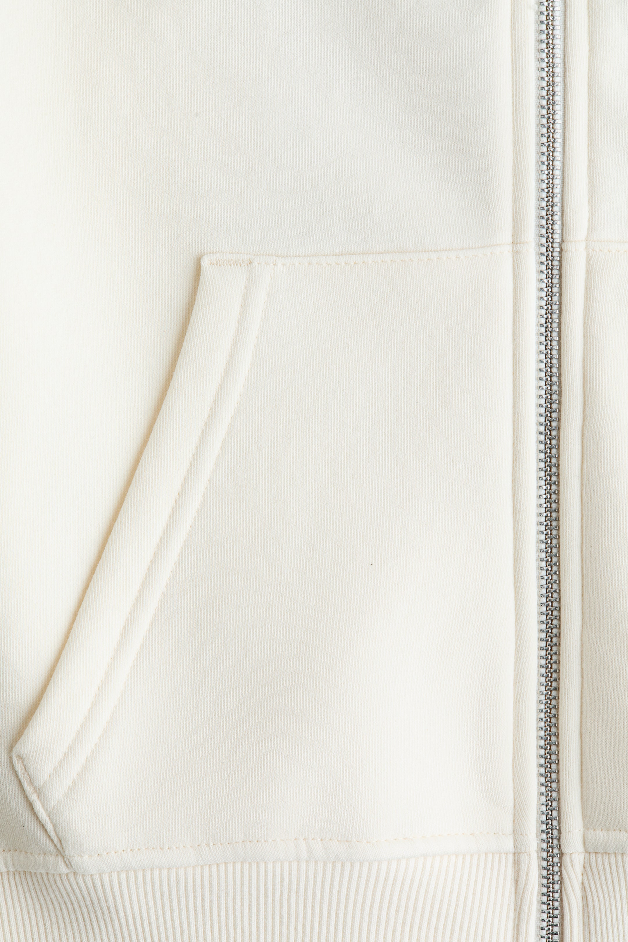 Hooded Jacket with Embroidered Motif