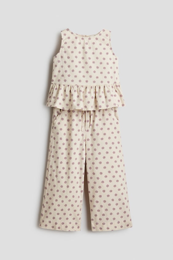 Детские топы H&M 2-Piece Cotton Seersucker Set