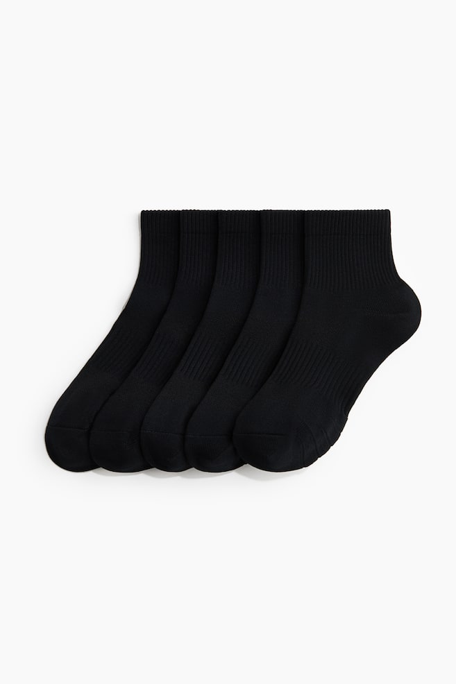 5er-Pack Sportsocken mit DryMove™ - Schwarz - 1