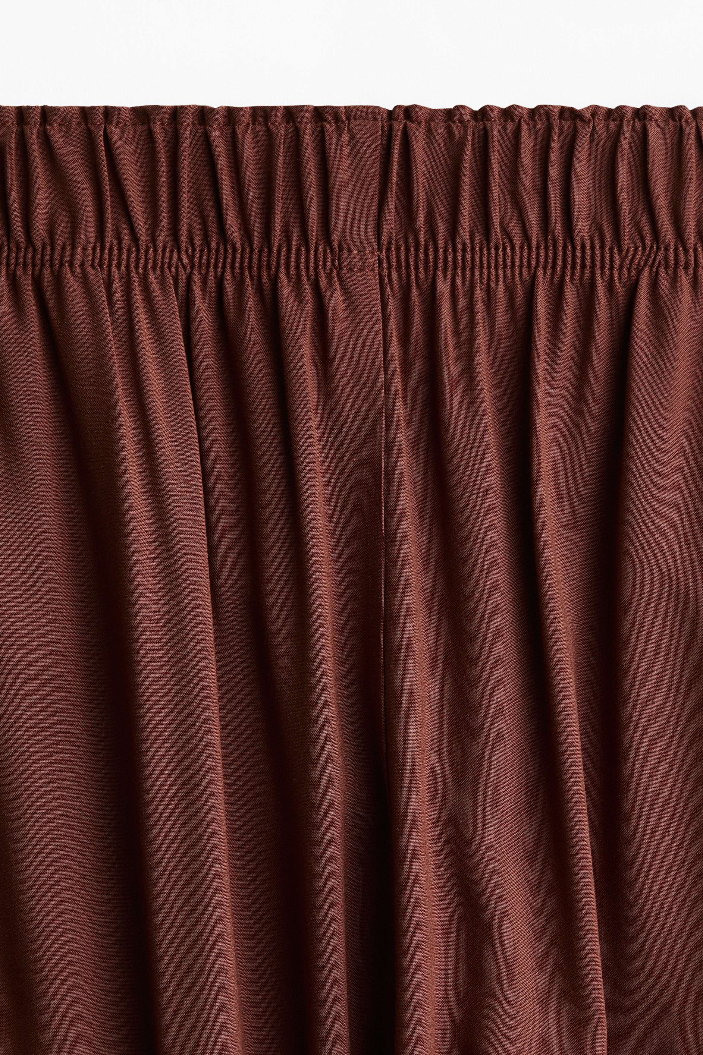 Cropped pull-on trousers