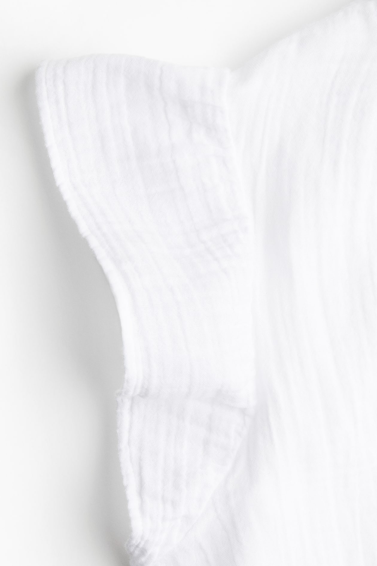 Flutter-Sleeved Muslin Blouse - image 3