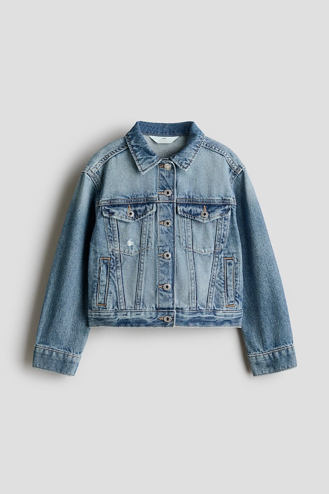 Giubbotto in denim - Blu denim/Blu denim chiaro - 1