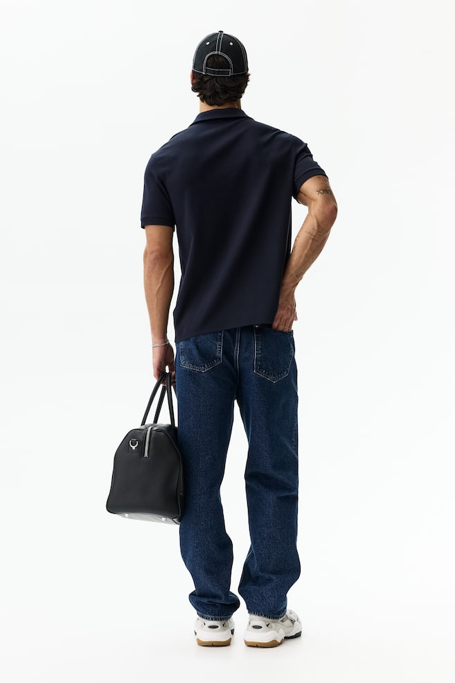 Cooling Regular-Fit Polo shirt - Navy blue/Black/Beige/Dark brown - 1