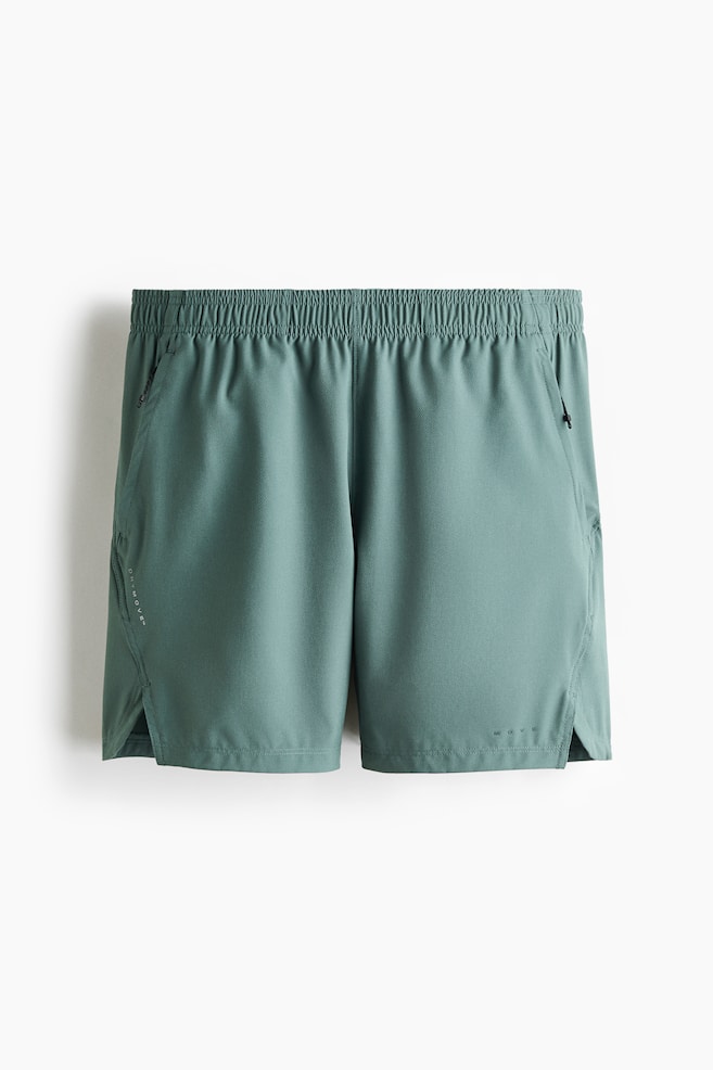 Short de sport DryMove™ - Vert givré/Prune foncé/Noir/Café foncé/Bleu marine/Écru/Gris/Marron foncé/Gris plomb - 1