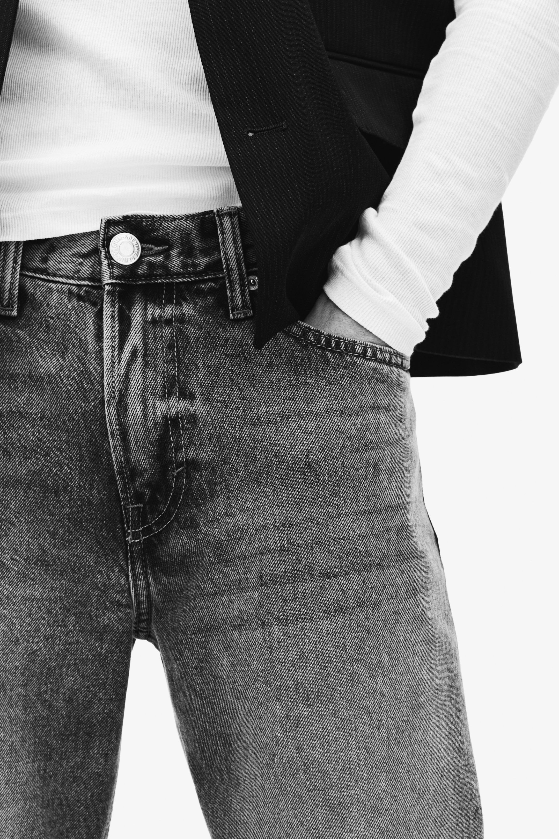 Büyük resmi görüntüle: Relaxed Bootcut Jeans - Kot mavisi - ERKEK | H&M TR 3