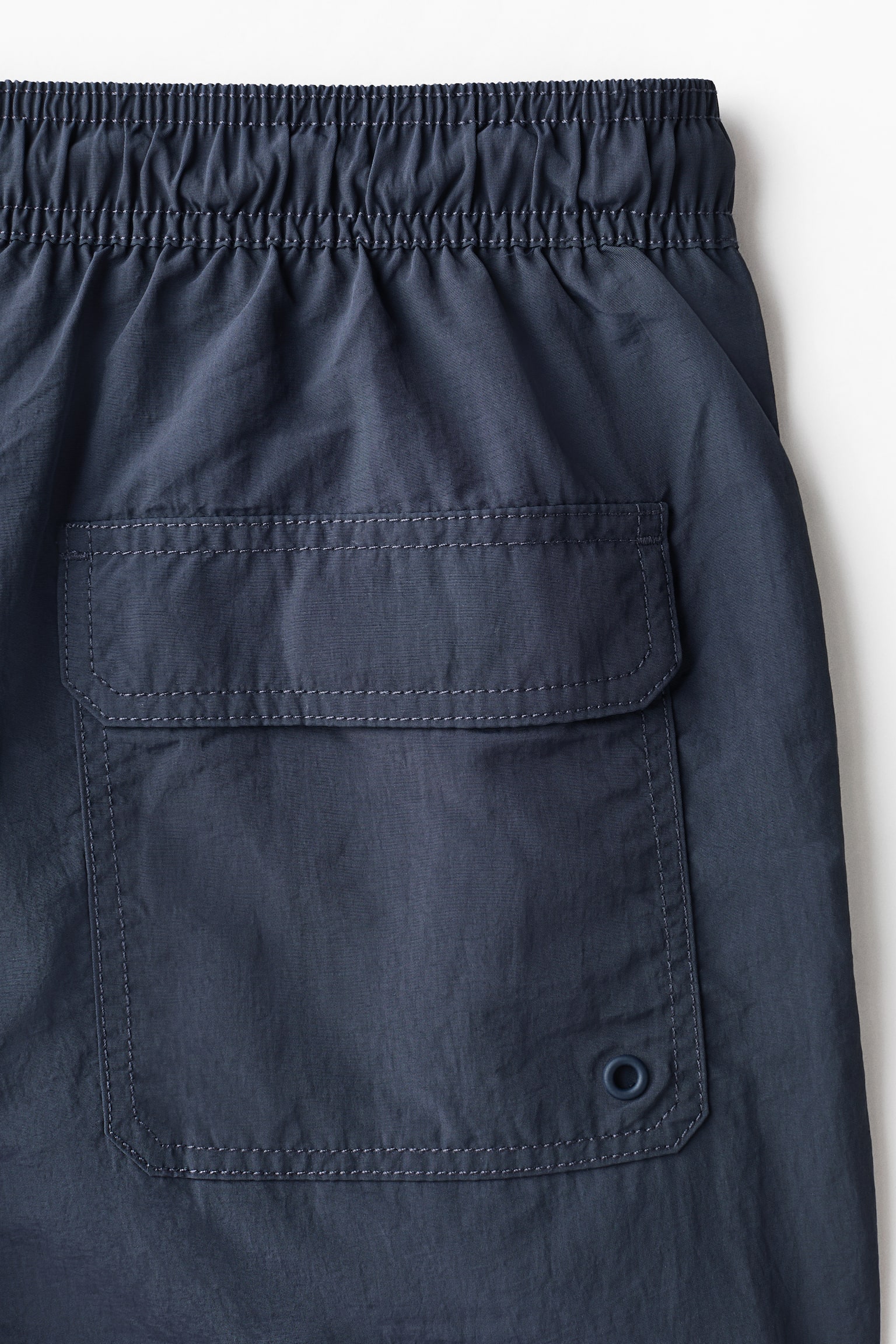 Long Swim shorts - Dark blue/Black - 5