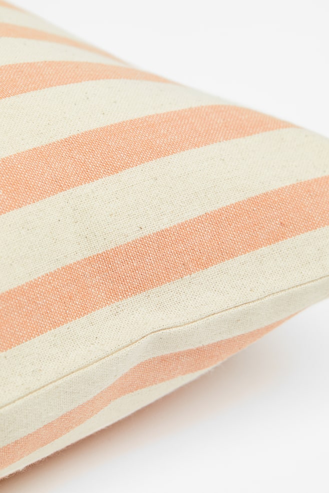 Striped cushion cover - Light orange/Striped - 2