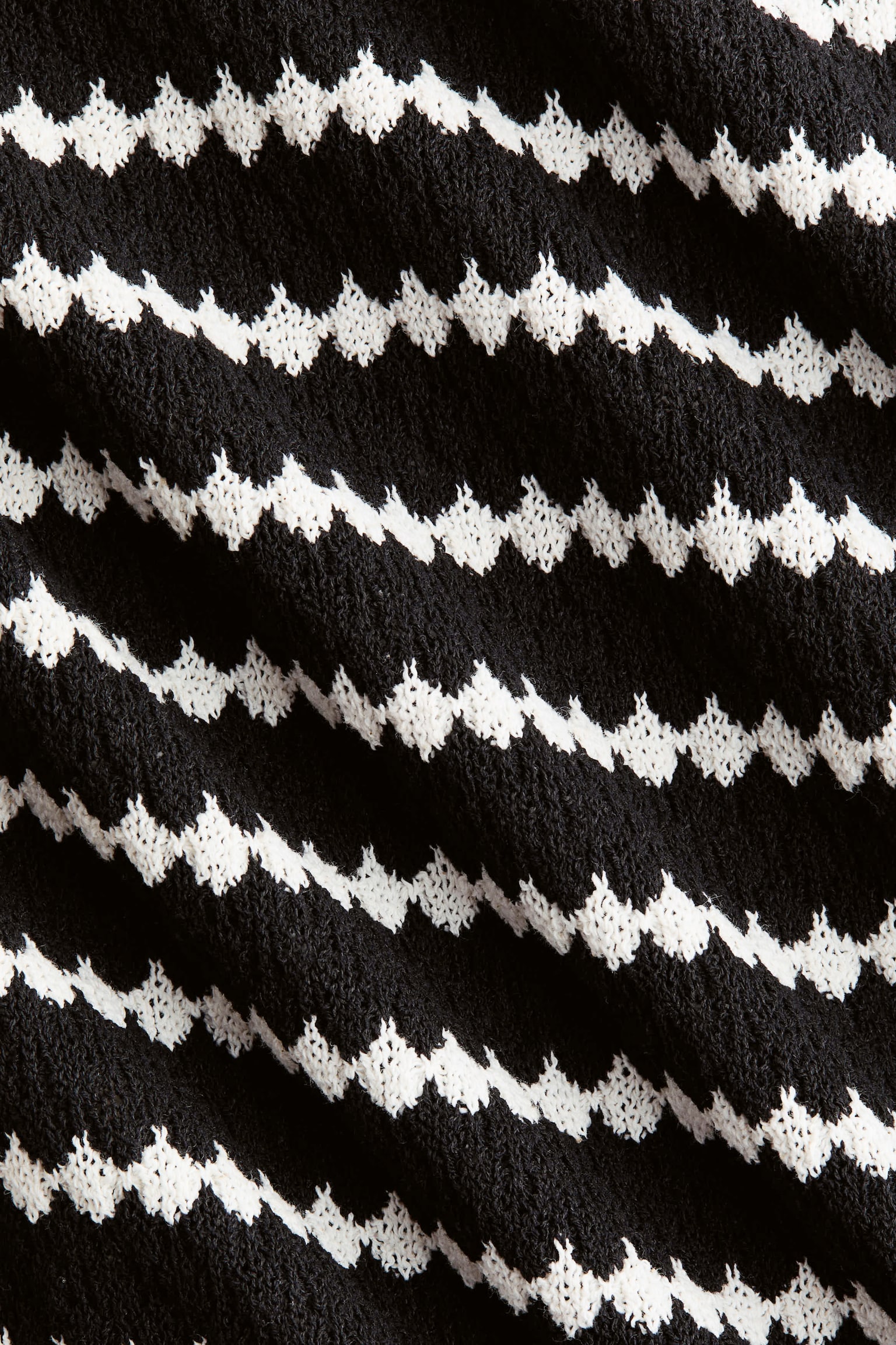Женские брюки H&M Mama Before & After Knit, цвет: Чёрный / Полосатый — фото 5