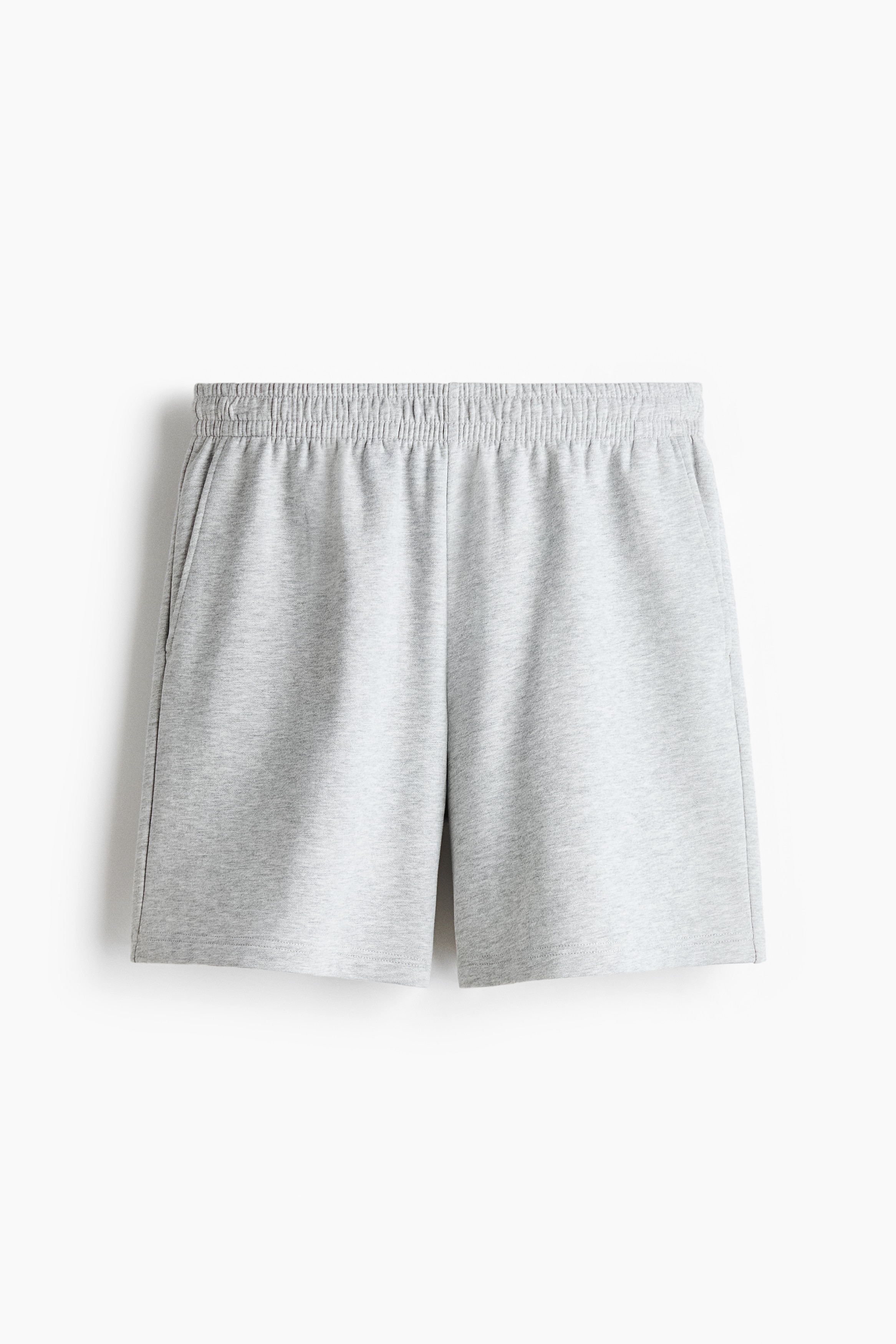 Regular-Fit Sweatshorts - Light gray melange/Black/Navy blue