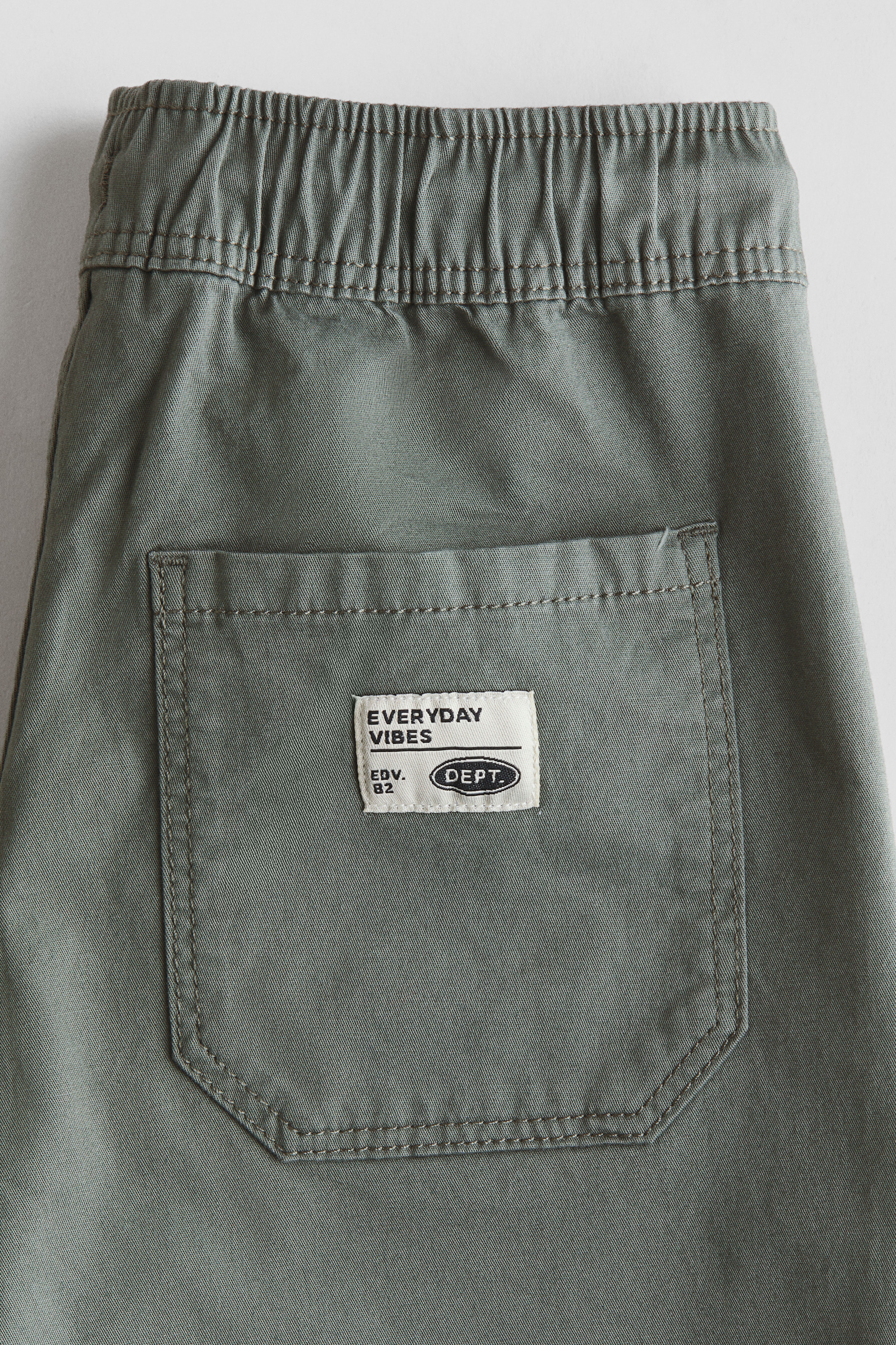 Pantalon jogging en sergé de coton