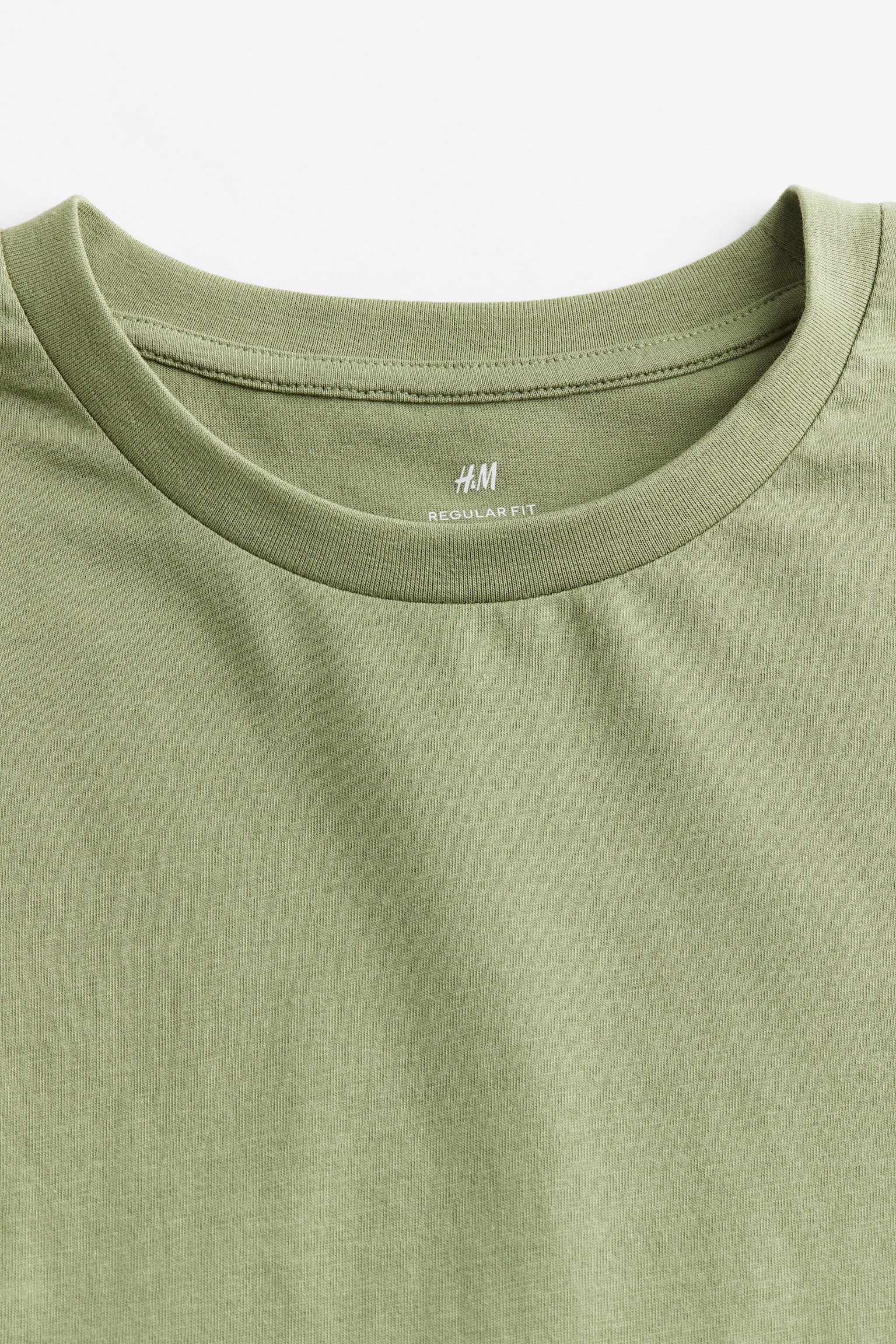 Regular Fit Tee - Khaki green/Burgundy/Light beige/White/Black/Light grey/Pink/Dark grey/Dark grey/Grey marle/Brown/Dark blue - 3