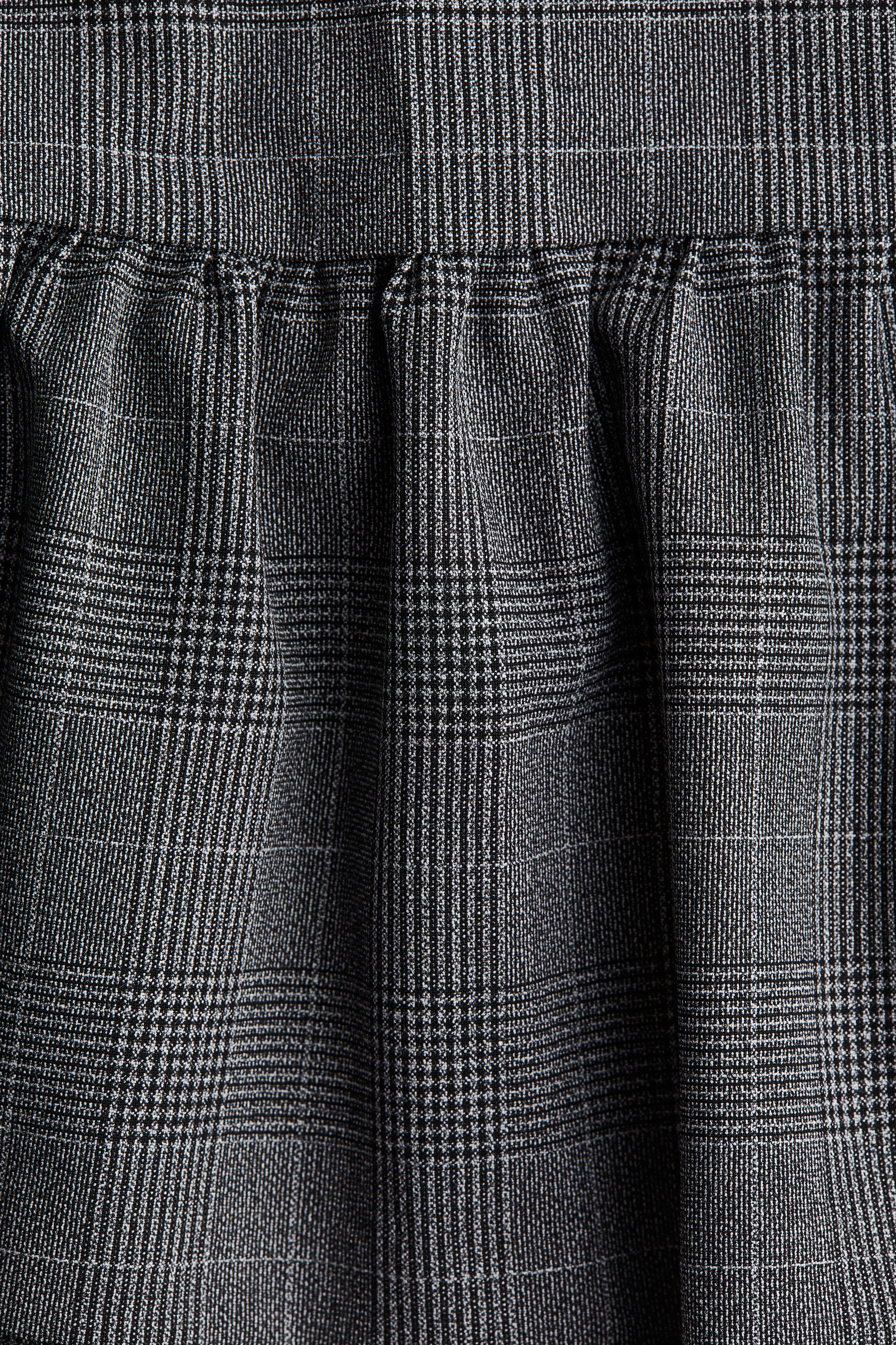 andmary♡Chuchu flare mini skirt♡gray♡M XNWMNZ 2024 Women Fashion Low waist Mini Skirt Wide Pleat Terry