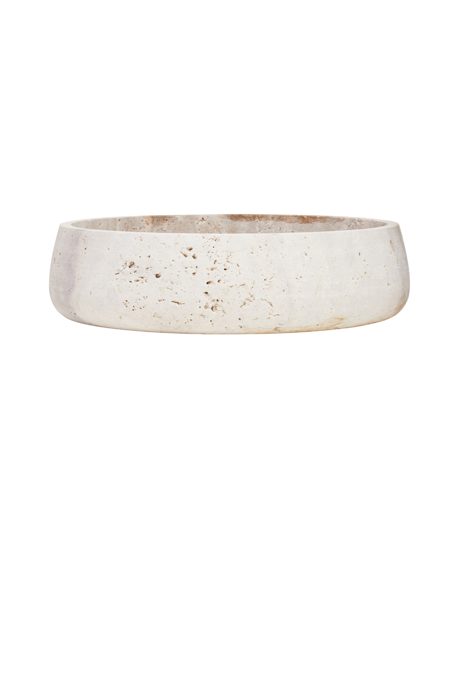 Tibor Travertine Bowl - Natural - 3