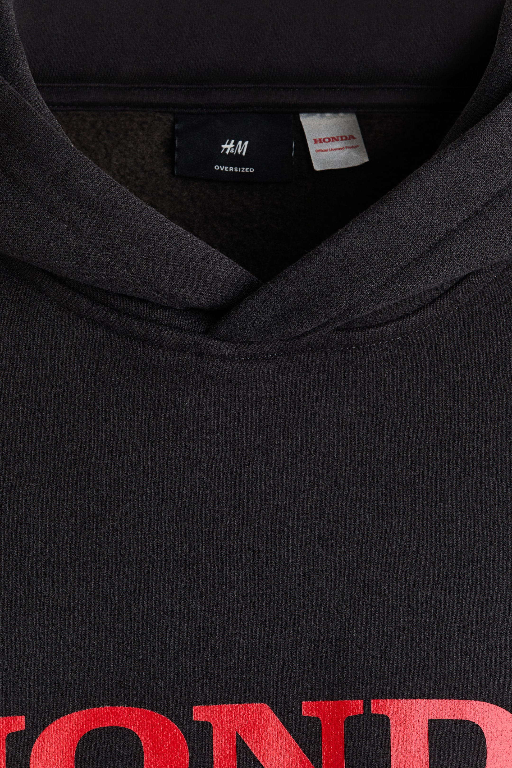 Мужские худи H&M Oversized Printed — фото 3