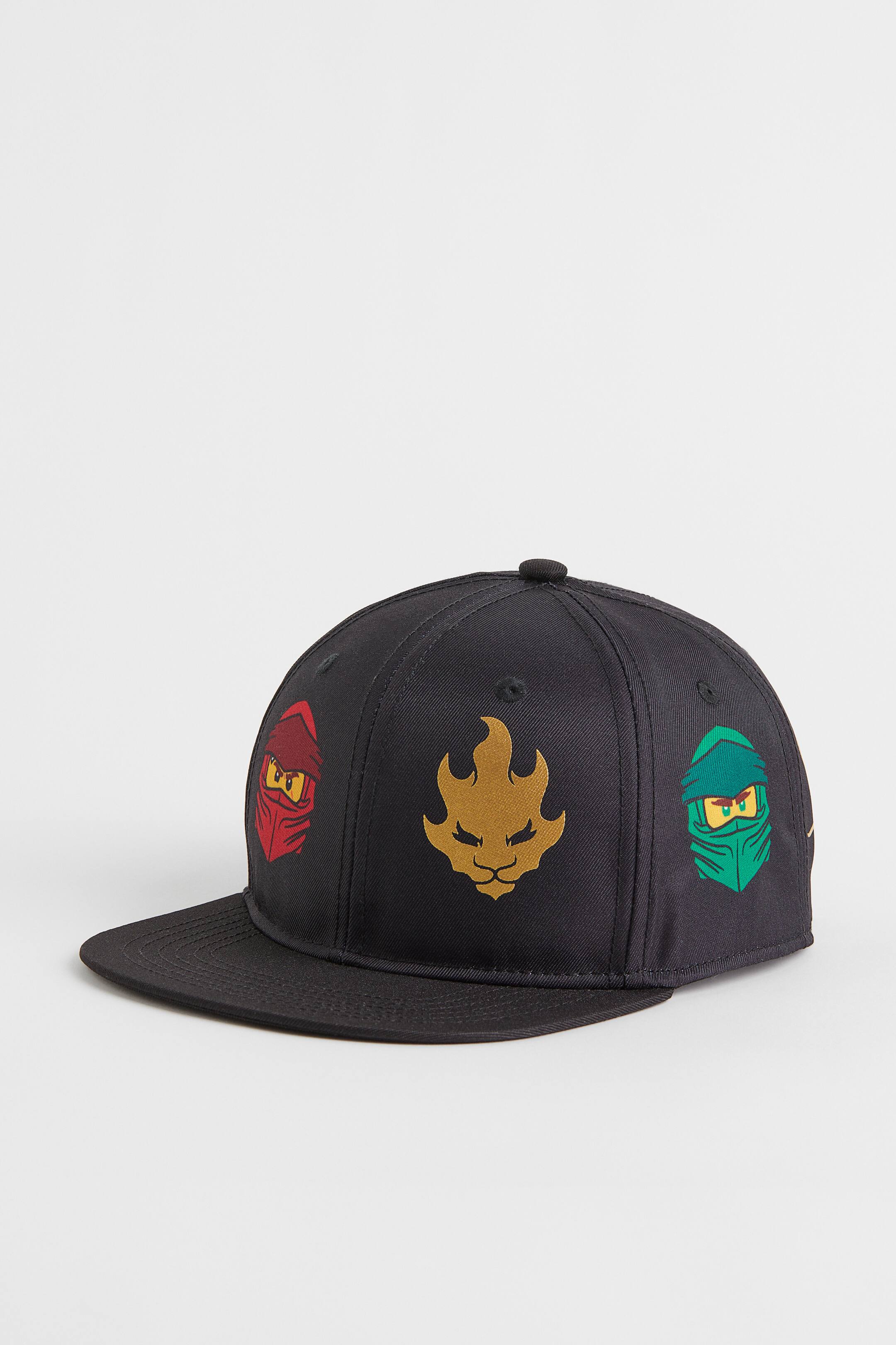 View larger image: Printed twill cap - Black/Ninjago - Kids | H&M 1