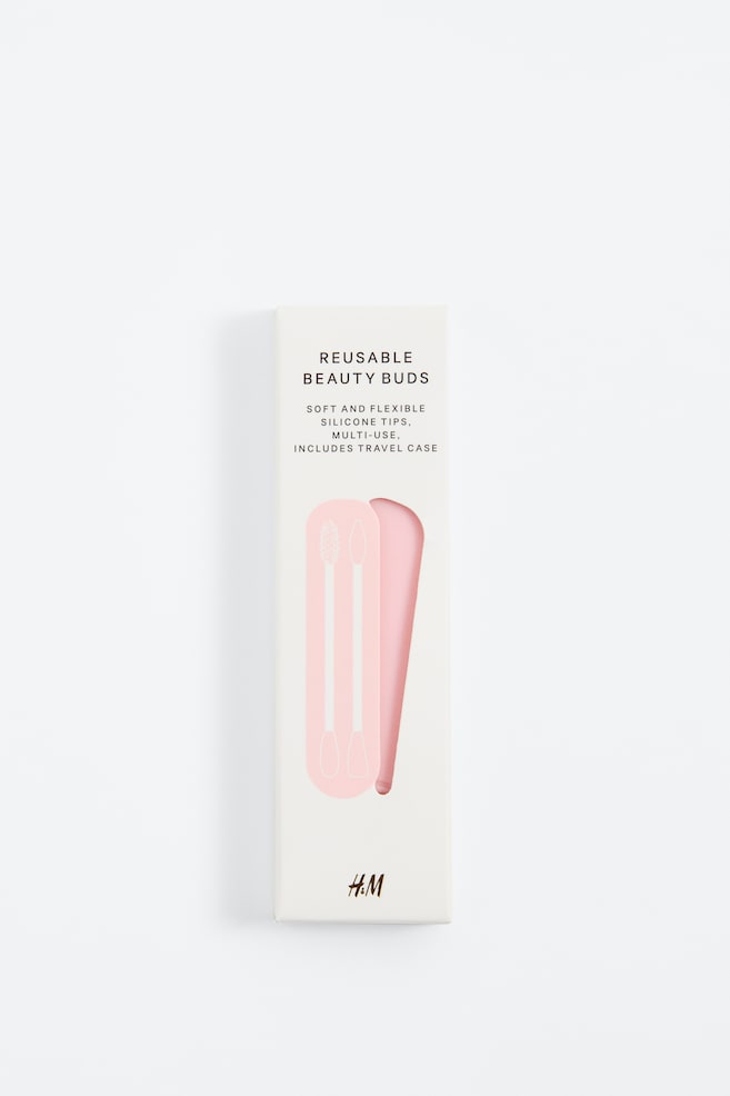 2-pack reusable beauty buds - Light pink - 3